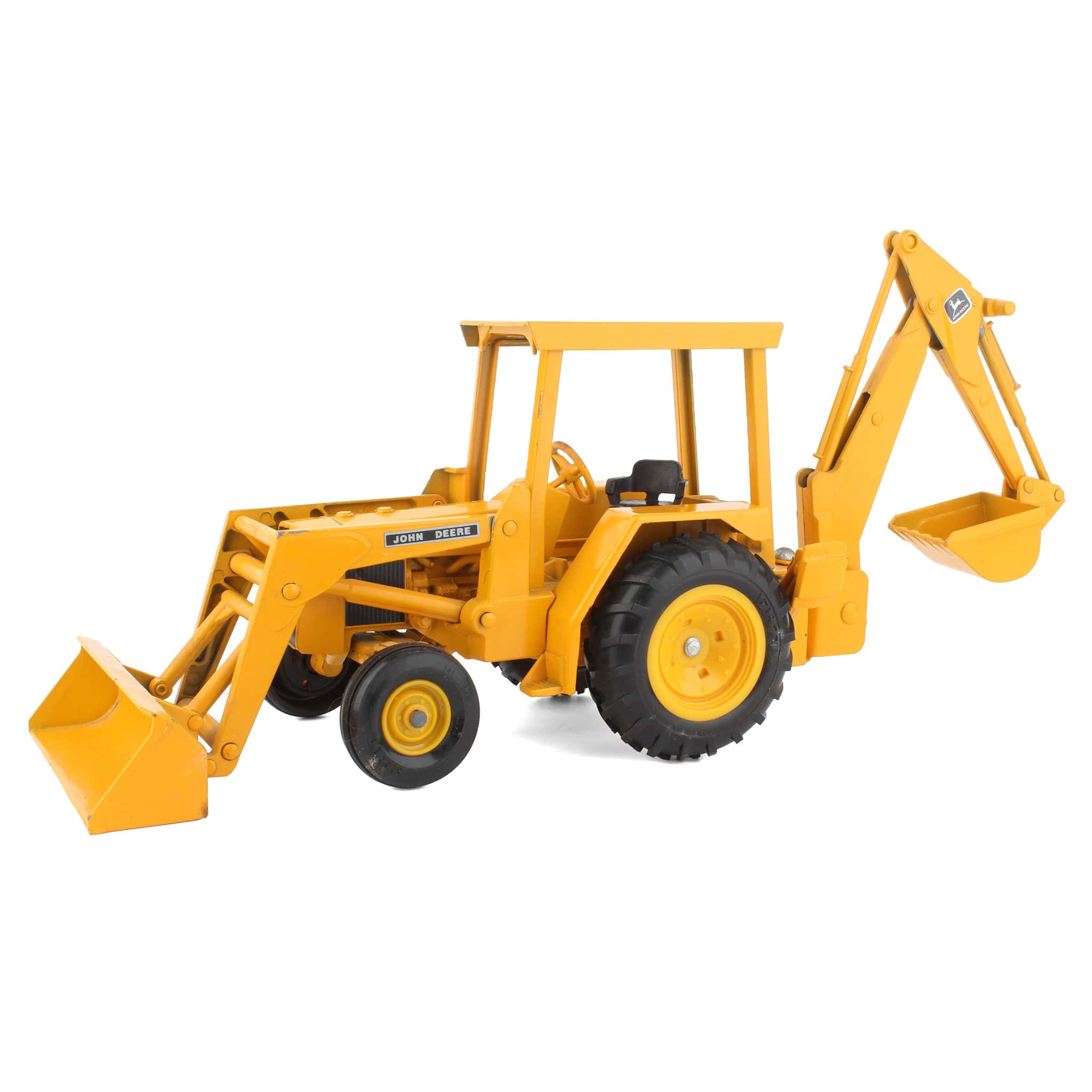 (B&D) 1/16 John Deere Tractor with Backhoe and Loader - Damaged Item, LOOSE - Image 2