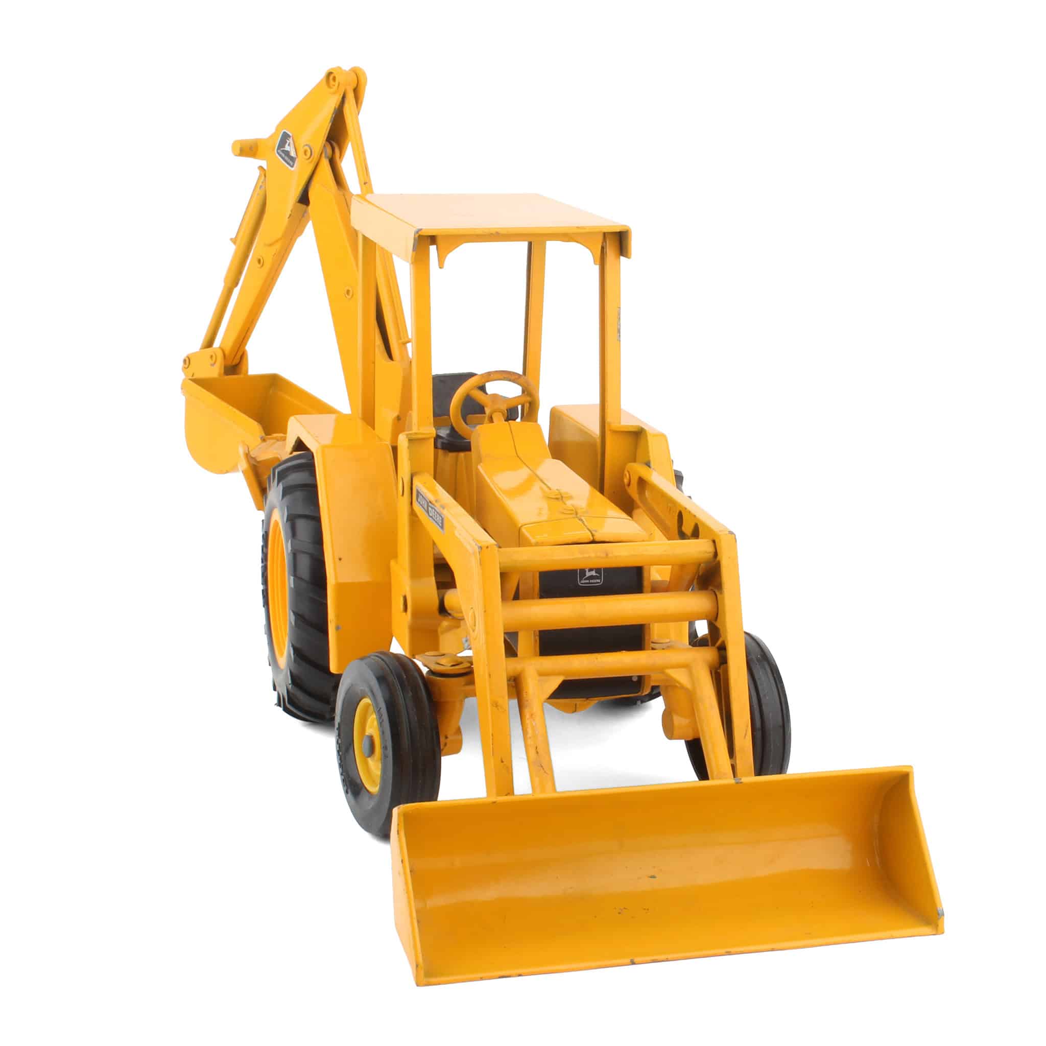 (B&D) 1/16 John Deere Tractor with Backhoe and Loader - Damaged Item, LOOSE - Image 4