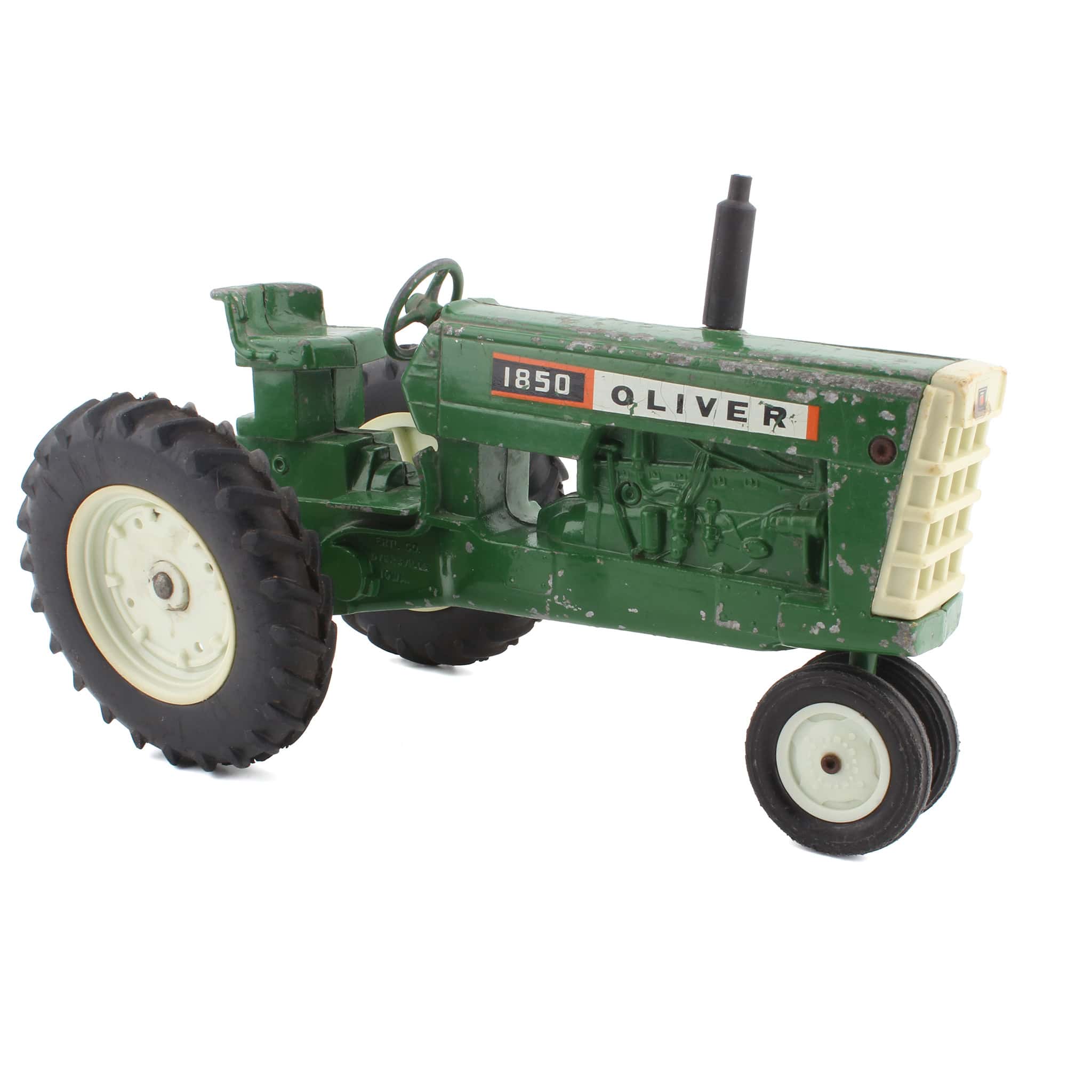(B&D) 1/16 Oliver 1850 Tractor with Narrow Front, Made by ERTL in the 1960s - Loose, Damaged Item - Image 2