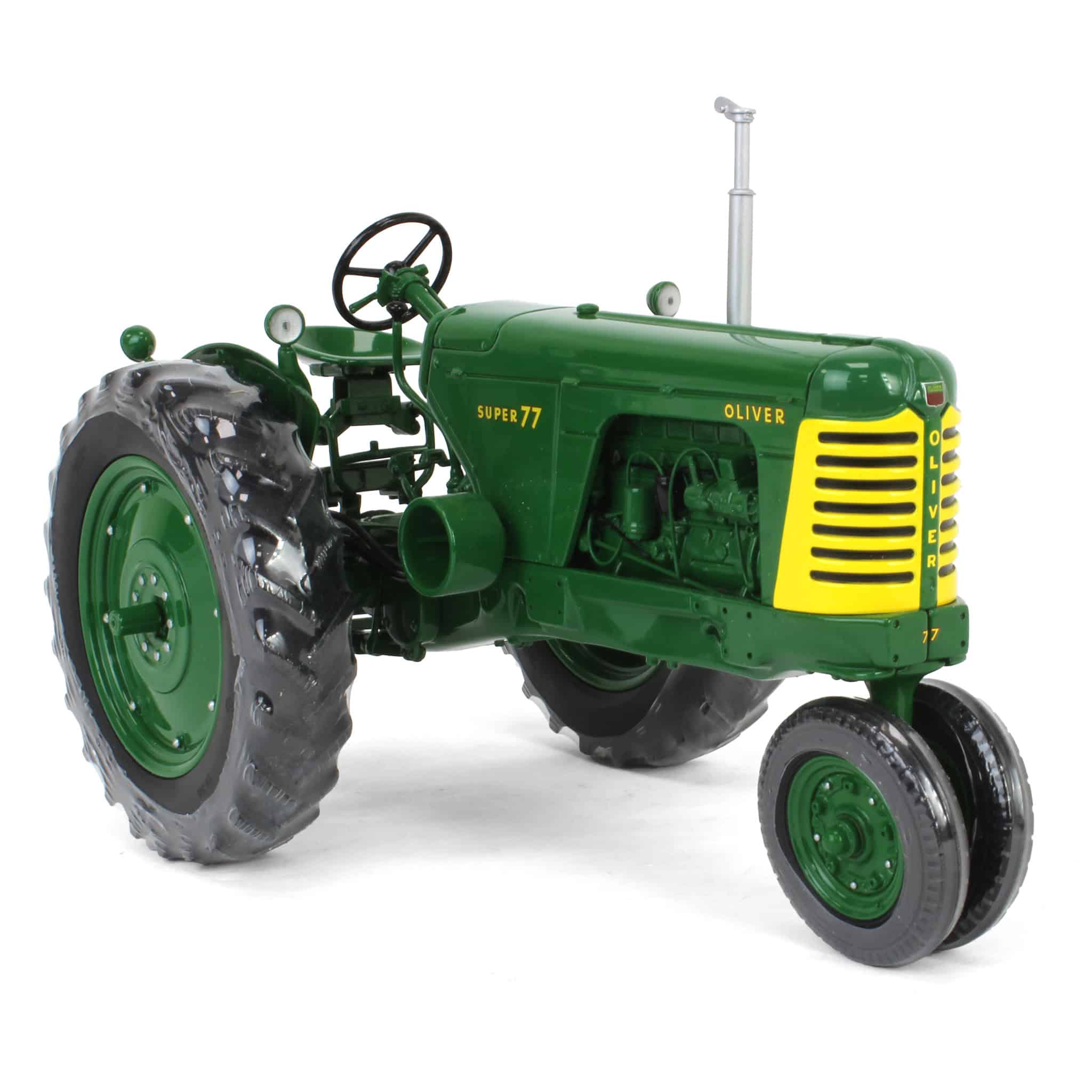 (B&D) 1/16 Oliver Super 77 Gas Tractor with Narrow Front, ERTL Precision #10 - Missing Booklet - Image 2