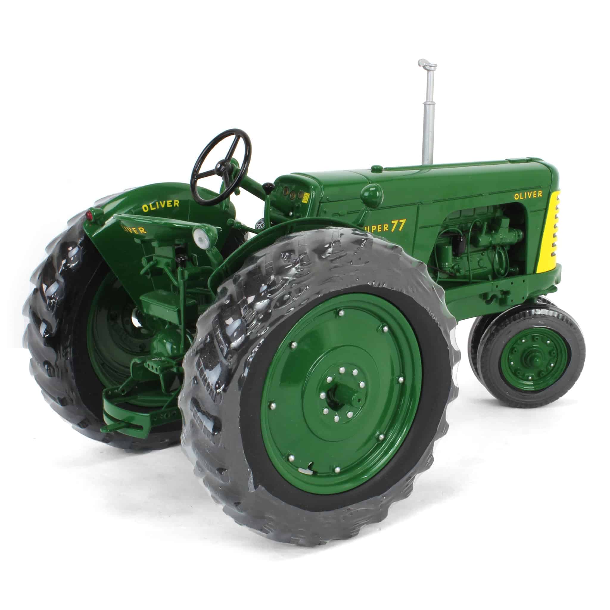 (B&D) 1/16 Oliver Super 77 Gas Tractor with Narrow Front, ERTL Precision #10 - Missing Booklet - Image 3