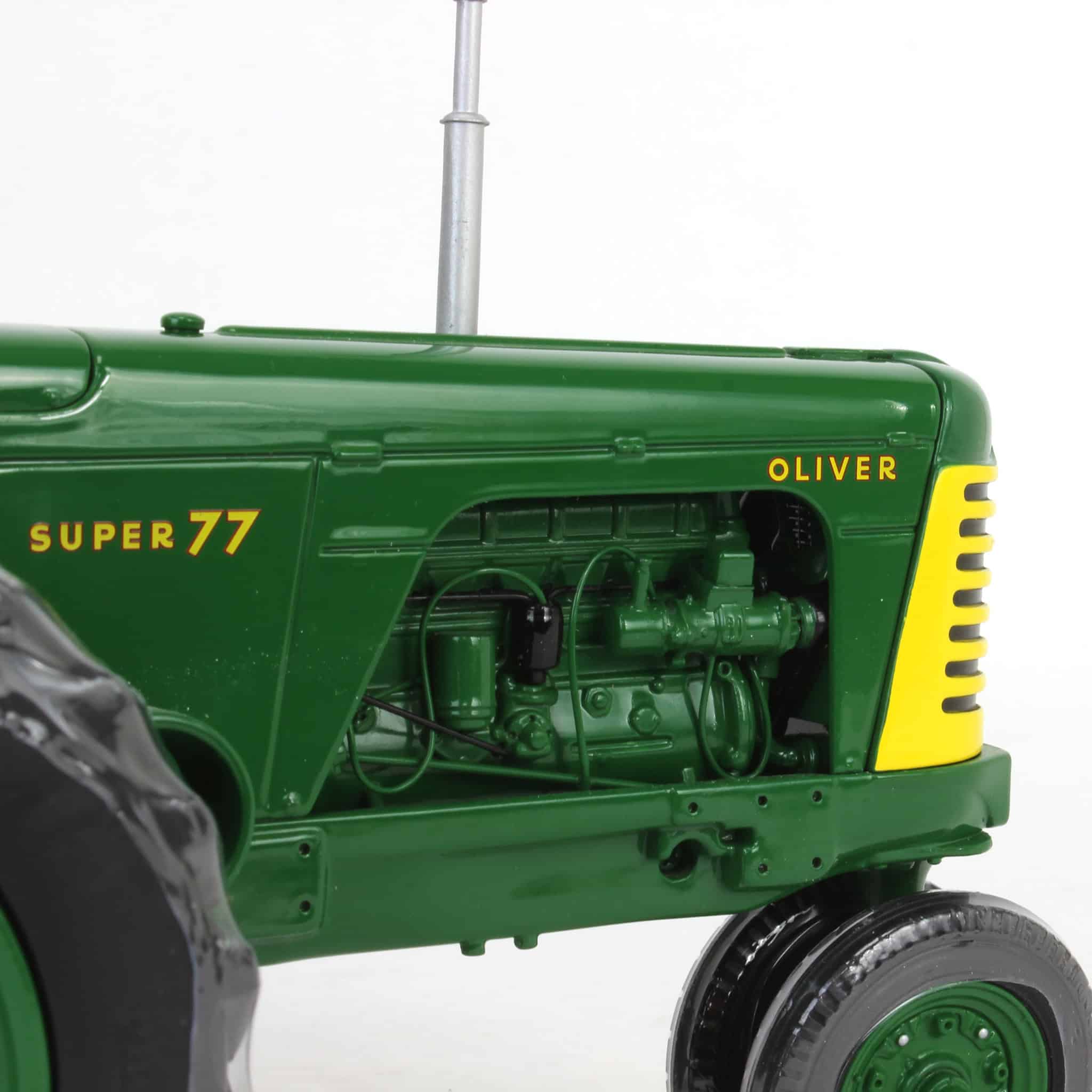 (B&D) 1/16 Oliver Super 77 Gas Tractor with Narrow Front, ERTL Precision #10 - Missing Booklet - Image 6