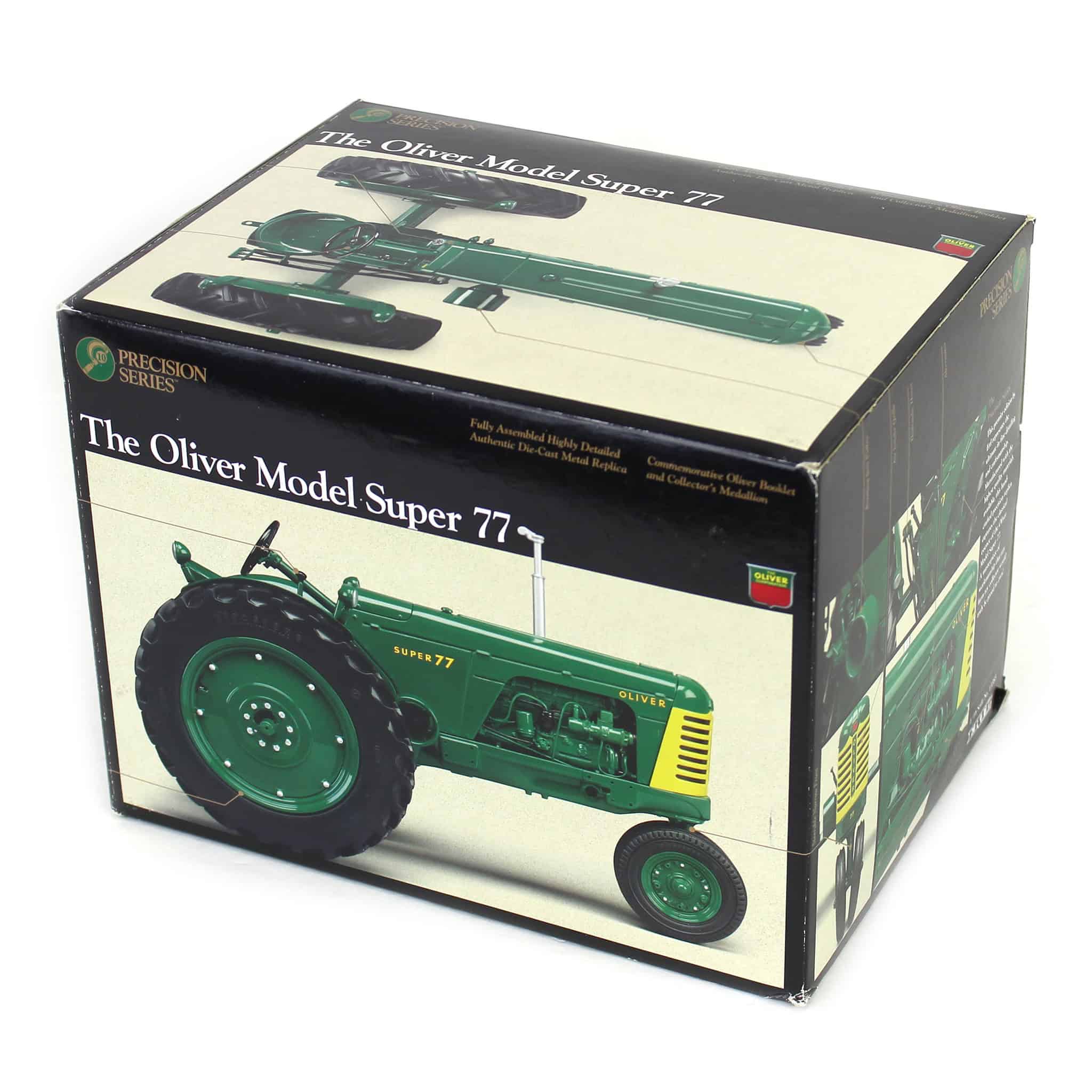 (B&D) 1/16 Oliver Super 77 Gas Tractor with Narrow Front, ERTL Precision #10 - Missing Booklet - Image 7