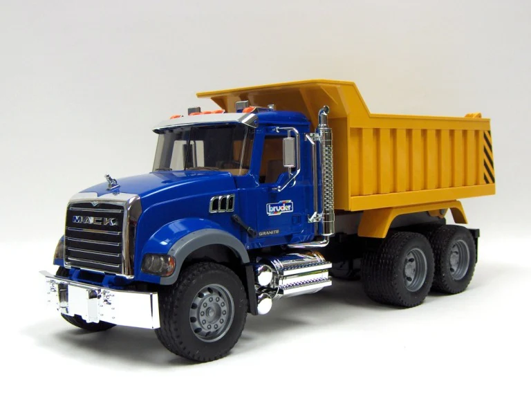 (B&D) 1/16th Bruder MACK Granite Dump Truck - Loose, No Box