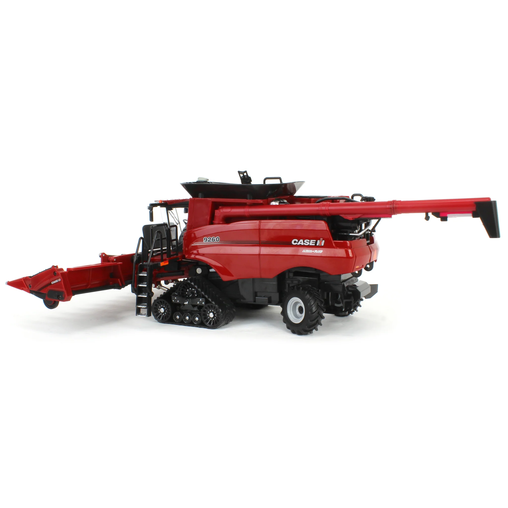 1/32 Case IH Axial-Flow 9260 Tracked Combine with Corn & Grain Heads, ERTL Prestige Collection - Image 10