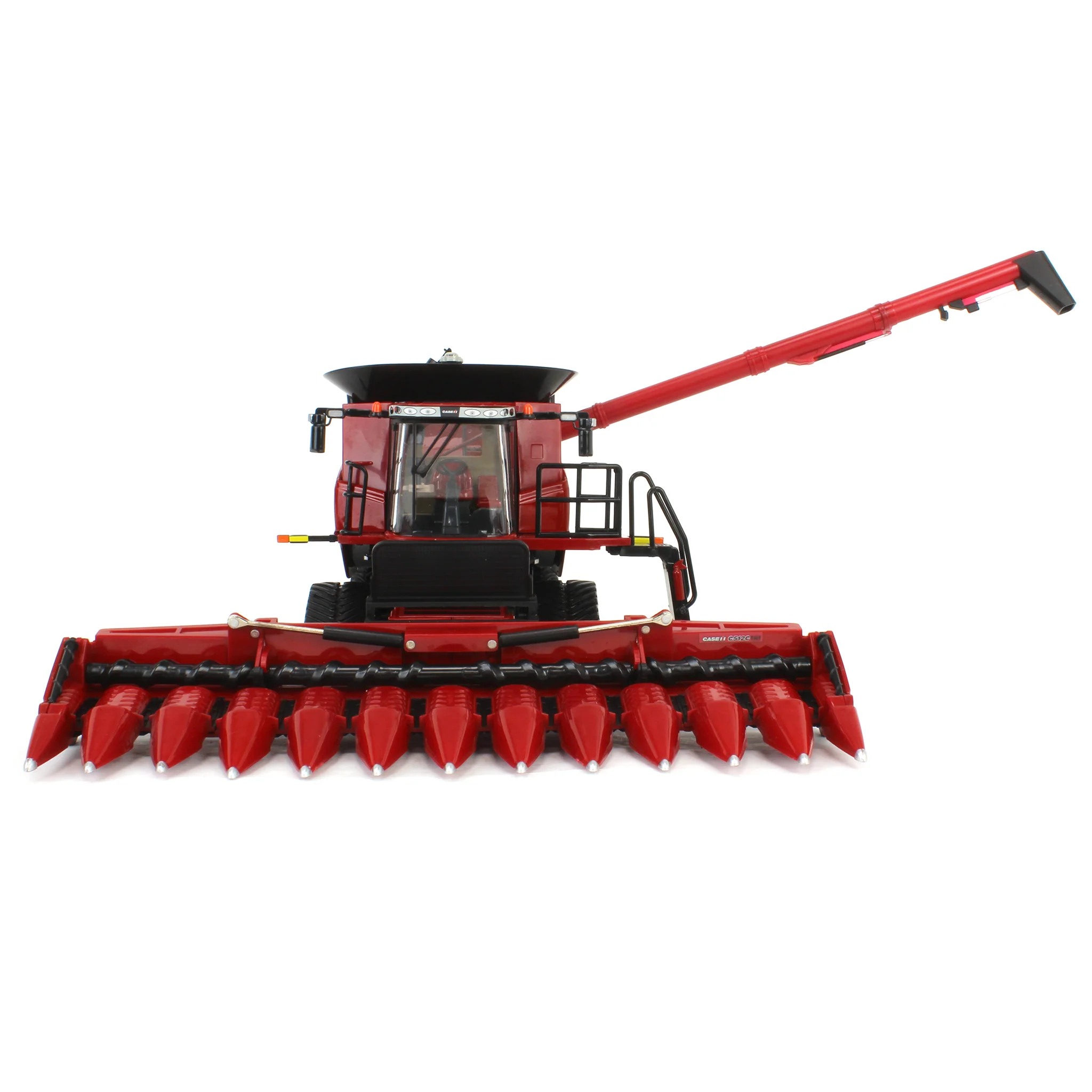 1/32 Case IH Axial-Flow 9260 Tracked Combine with Corn & Grain Heads, ERTL Prestige Collection - Image 7