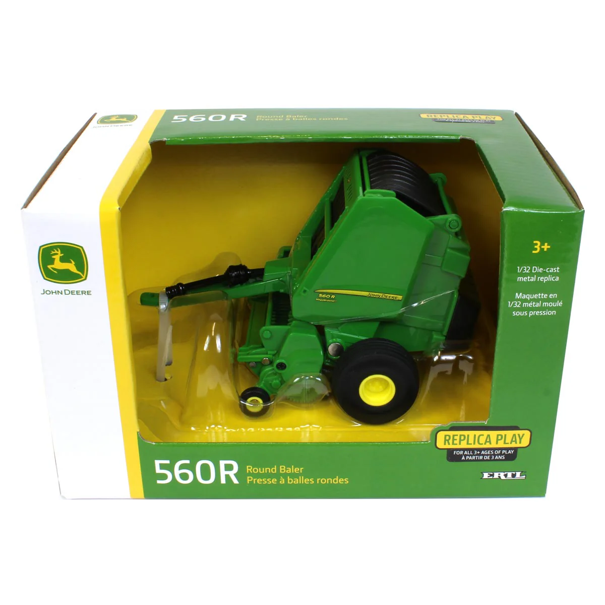 (B&D) 1/32 John Deere 560R Round Baler - Damaged Box - Image 5