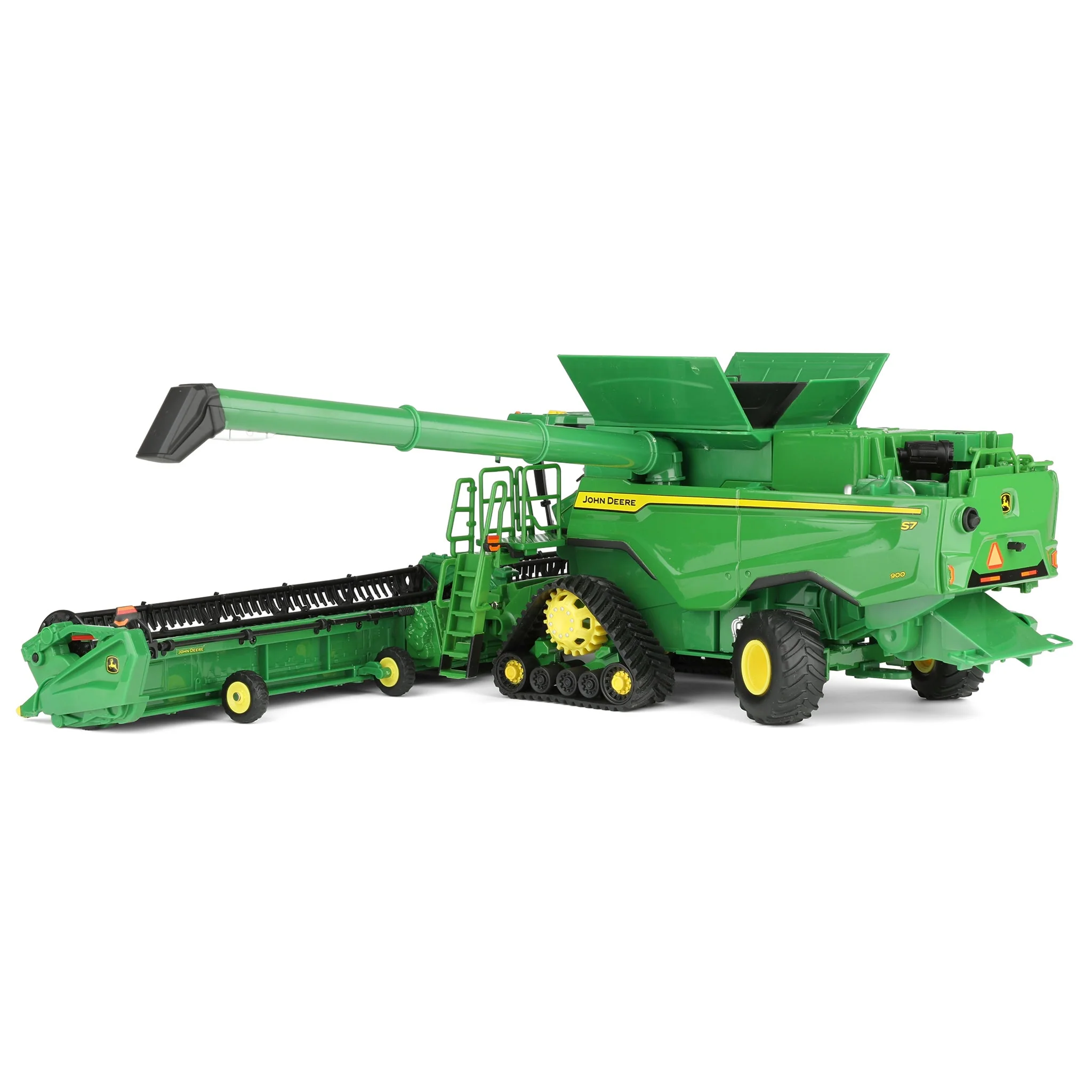 1/32 John Deere S7 900 Tracked Combine with Corn & Grain Heads, ERTL Prestige - Image 5