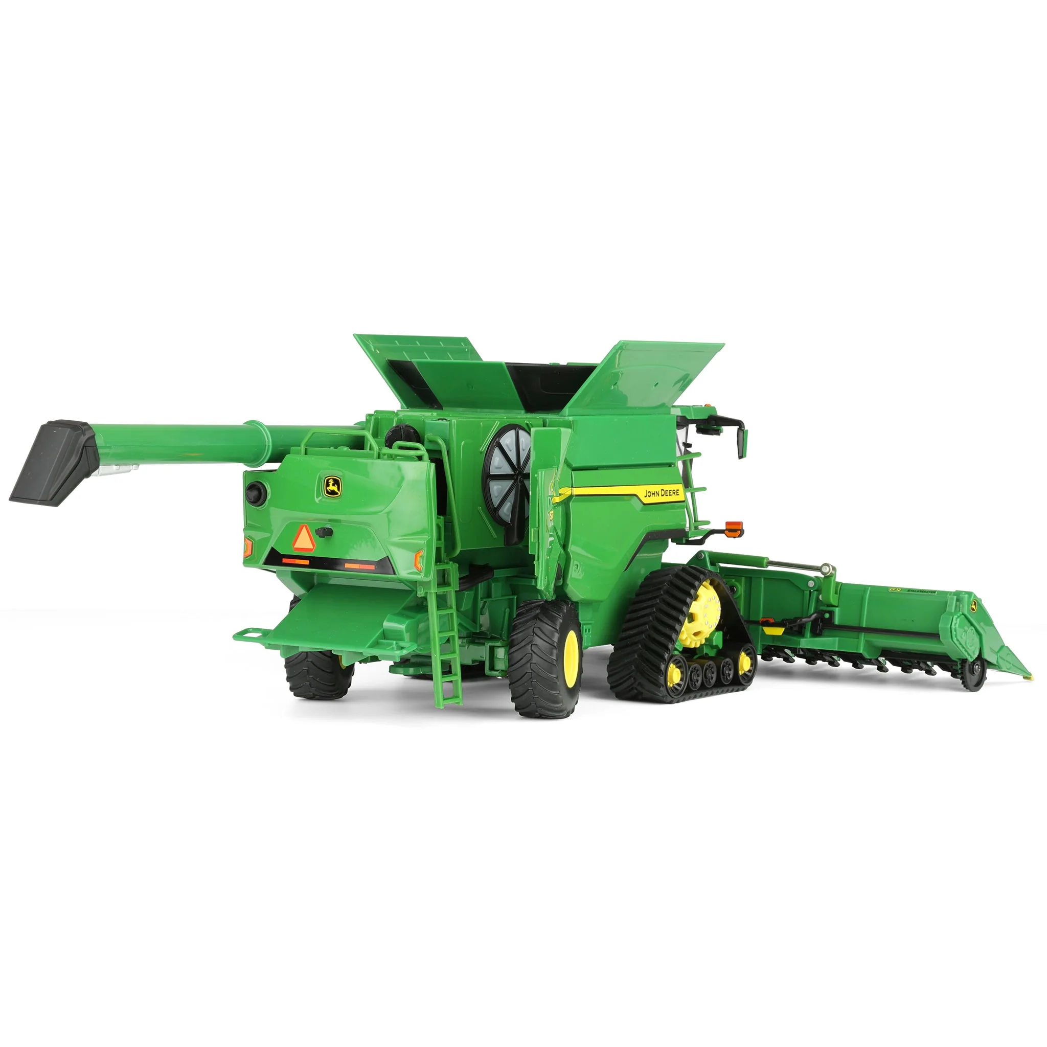1/32 John Deere S7 900 Tracked Combine with Corn & Grain Heads, ERTL Prestige - Image 9