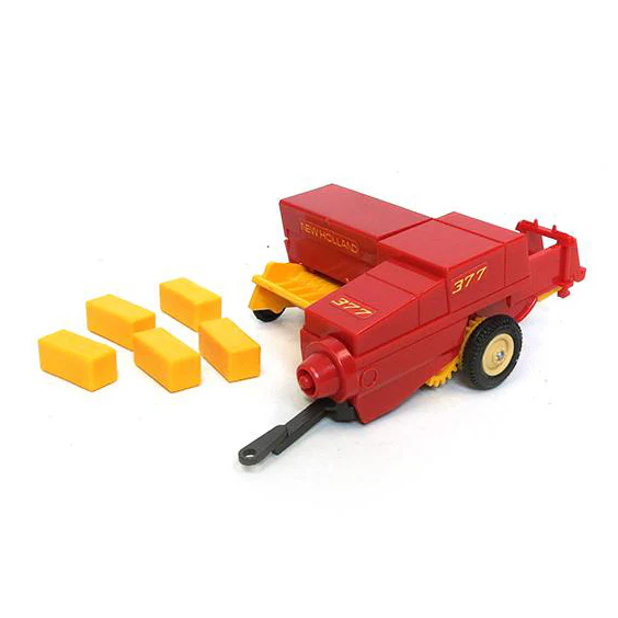 (B&D) 1/32 New Holland 377 Baler with 5 Bales by Britains - Damaged Item
