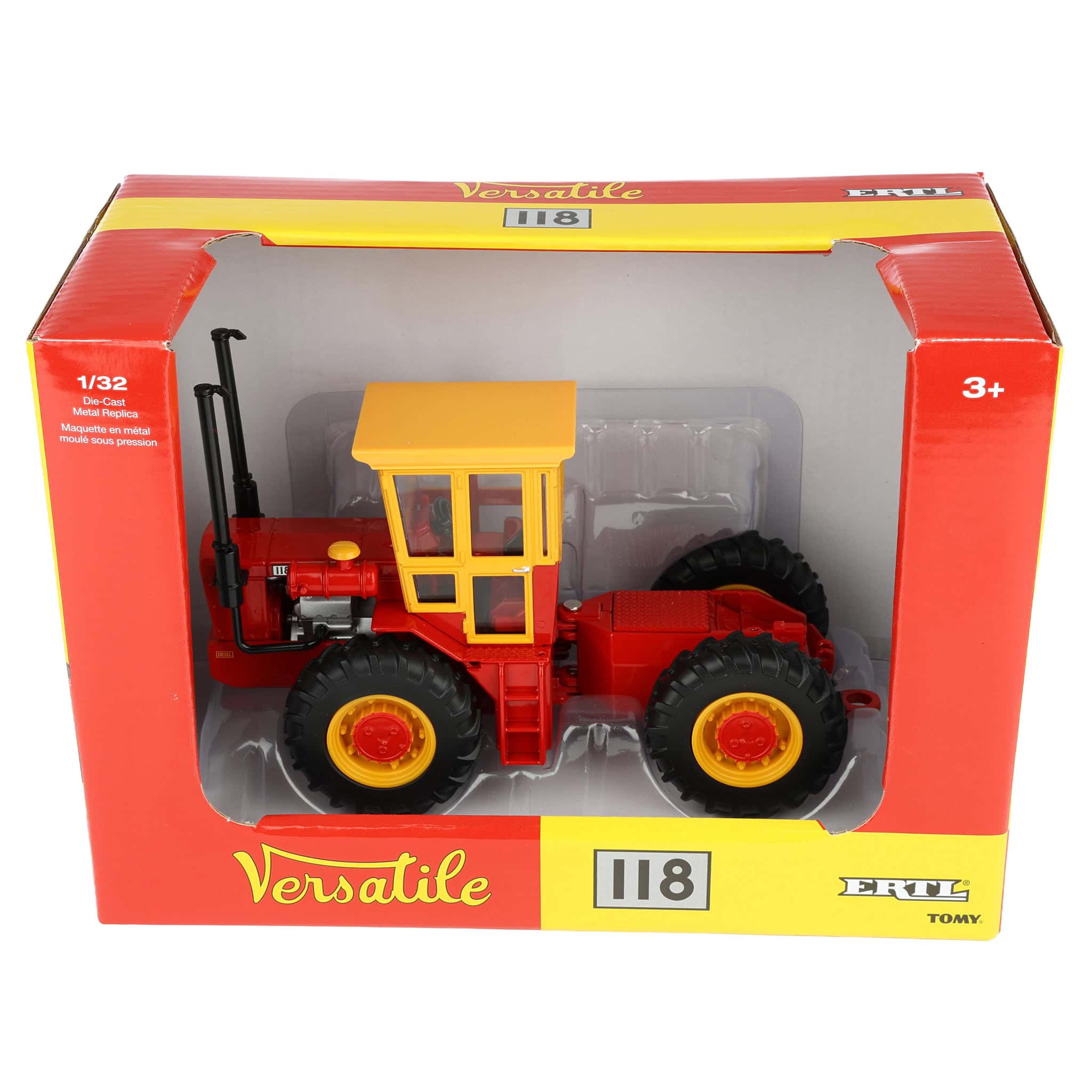 (B&D) 1/32 Versatile 118 Tractor with 4WD & Dual Exhaust by ERTL - Damaged Box - Image 7