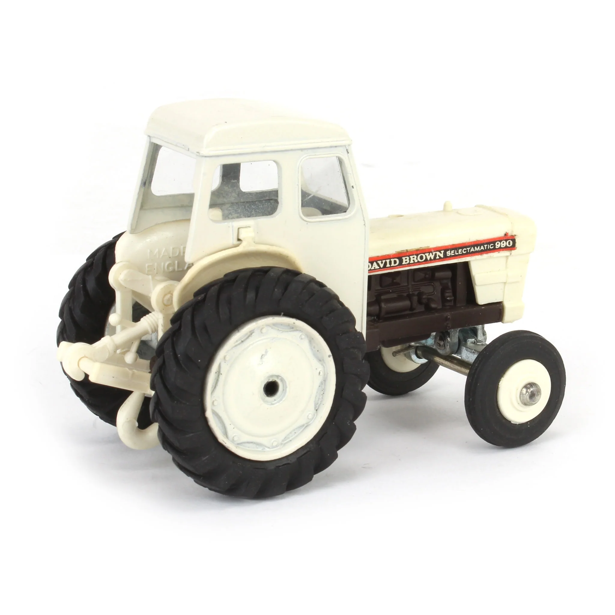 (B&D) 1/43 DINKY David Brown 990 Selectamatic Tractor with Cab - Damaged Item - Image 3