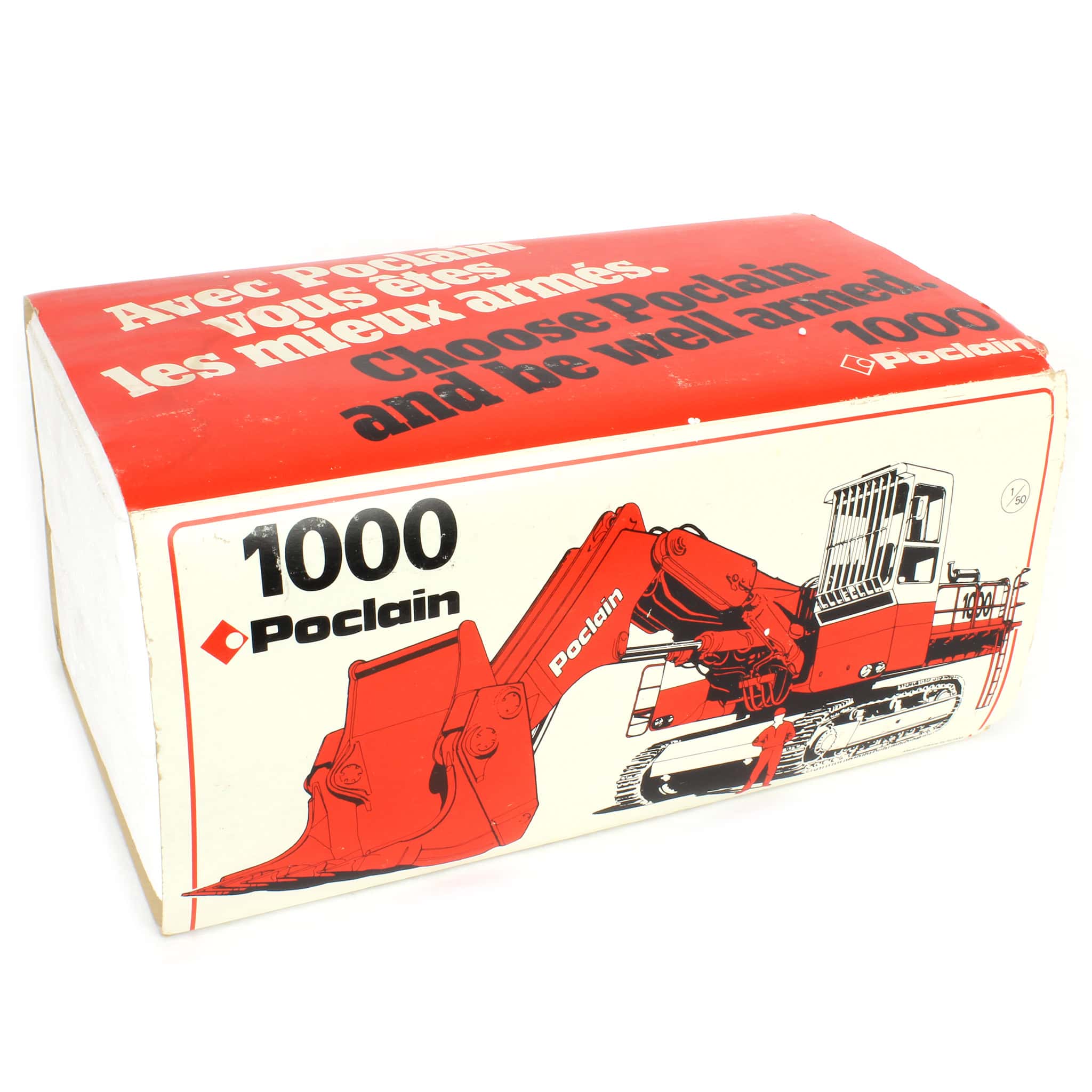 (B&D) 1/50 Poclain 1000 with Shovel - Damaged Item - Image 3