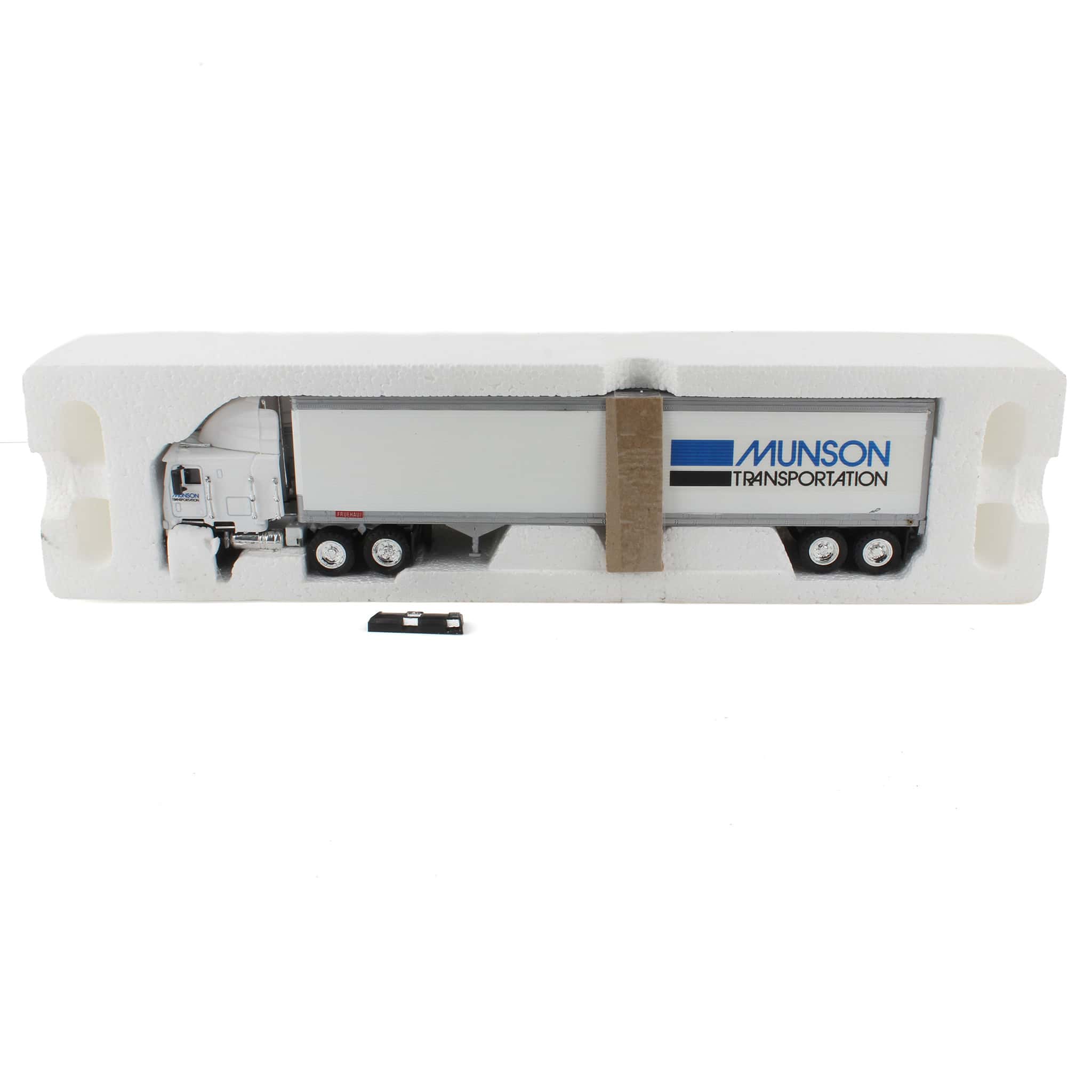 (B&D) 1/53 Freightliner COE Semi with Munson Transportation Box Trailer by Tonkin Inc., Truck Classics Collector Series - Damaged Item - Image 2