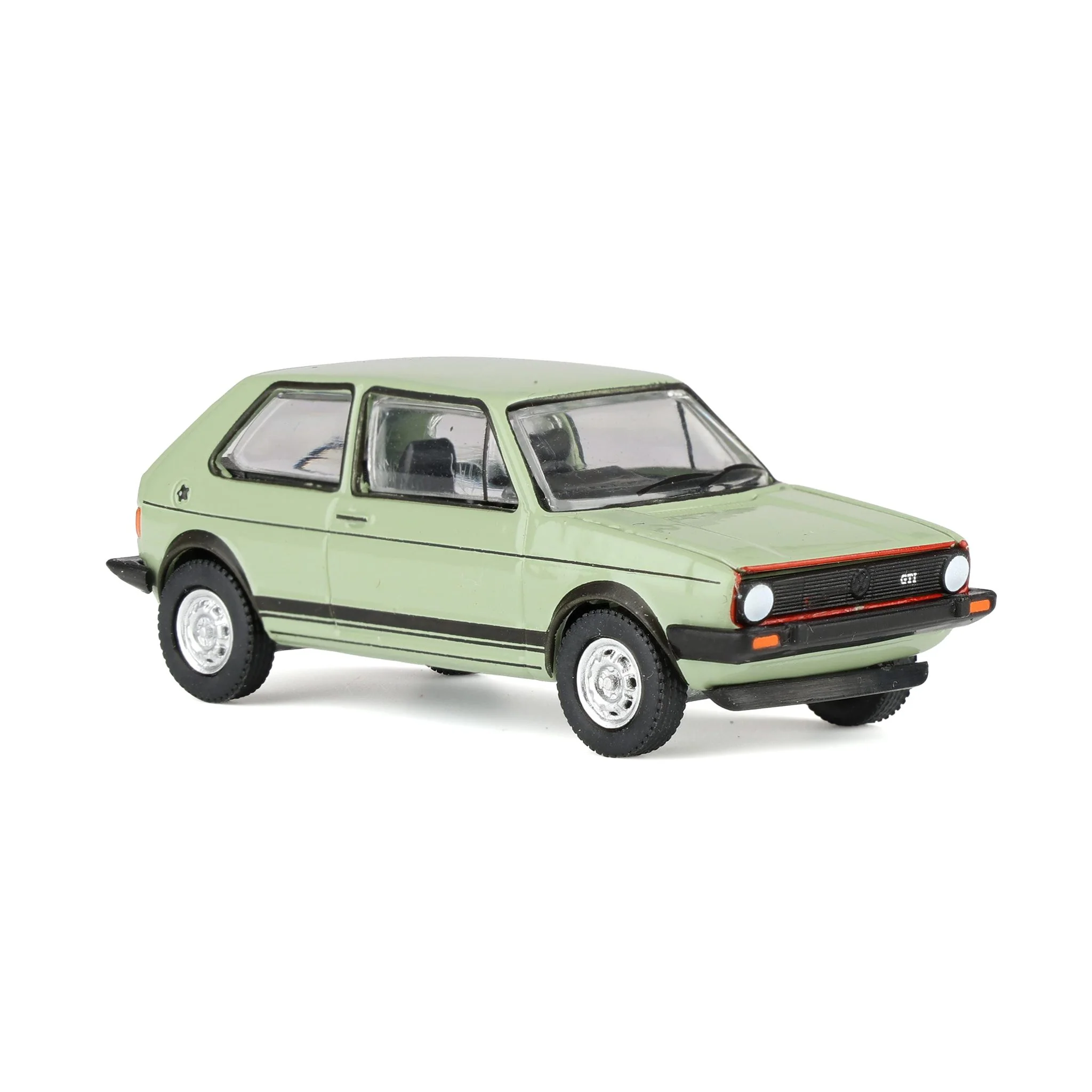 (B&D) 1/64 1979 Volkswagen Golf GTI, Inari Silver Metallic, Club Vee-Dub Series 16 - Damaged Box - Image 2