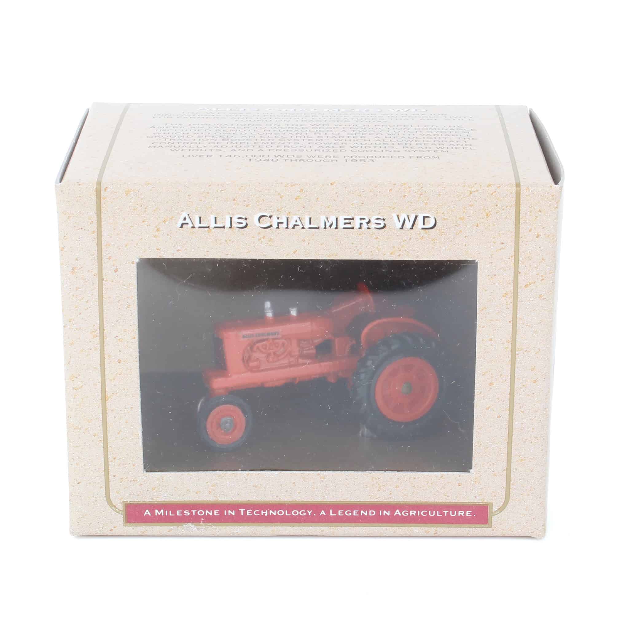 (B&D) 1/64 Allis Chalmers WD Tractor, 50th Anniversary Boxed Edition by ERTL - Damaged Item
