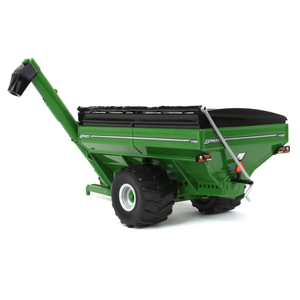 (B&D) 1/64 Brent 1198 Avalanche Grain Cart with Flotation Tires, Green - Damaged Box - Image 4