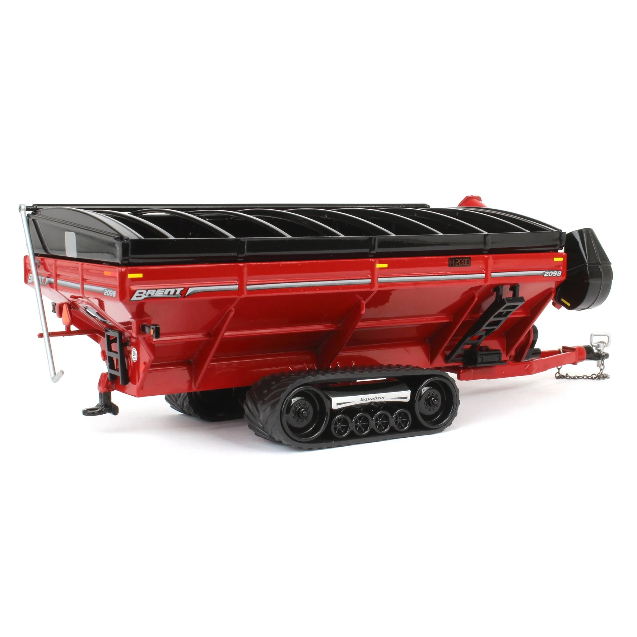 (B&D) 1/64 Brent 2098 Grain Cart with Equalizer Tracks by SpecCast, Red - Damaged Item - Image 3