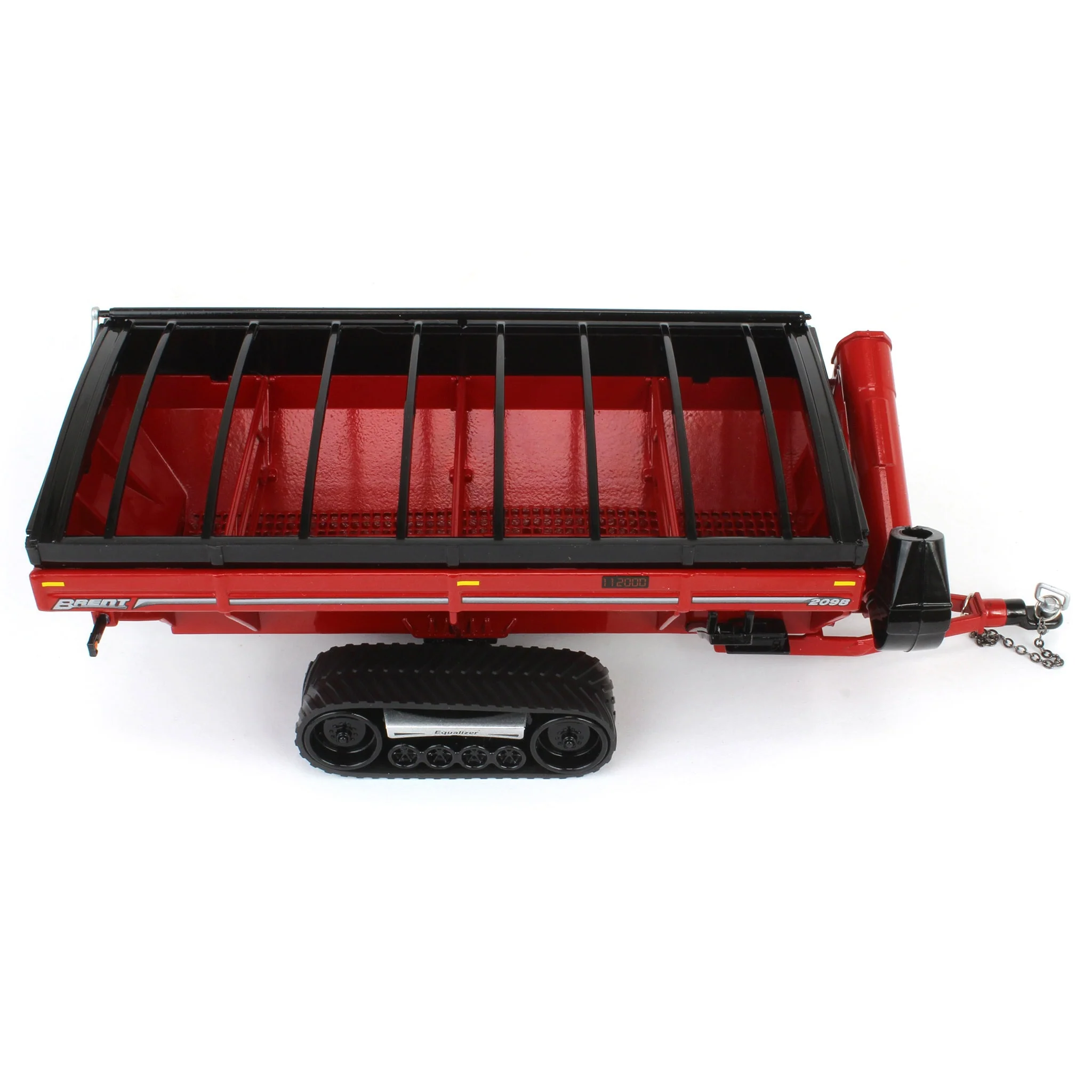 (B&D) 1/64 Brent 2098 Grain Cart with Equalizer Tracks by SpecCast, Red - Damaged Item - Image 5