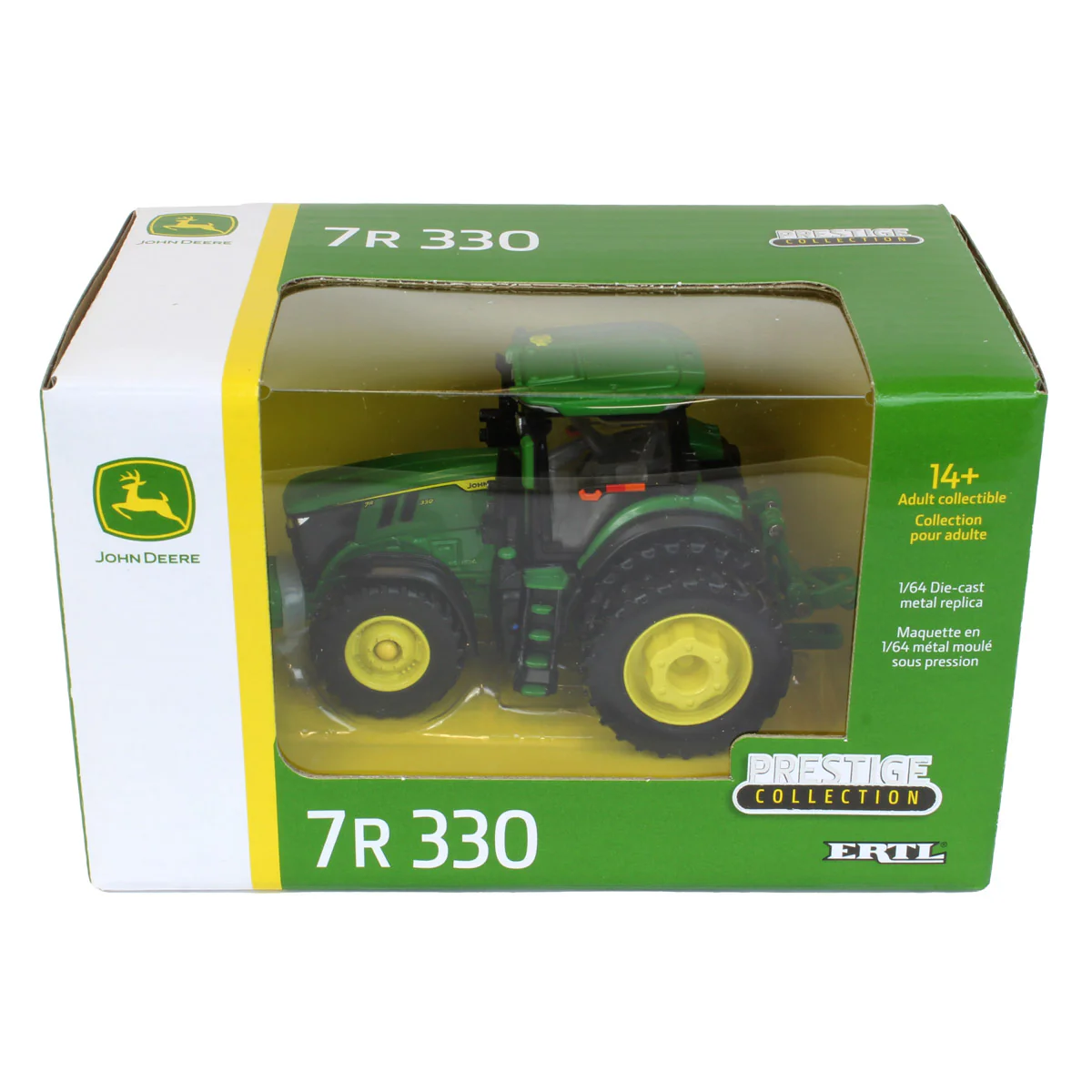 (B&D) 1/64 John Deere 7R 330 Tractor, ERTL Prestige Collection - Damaged Box - Image 5