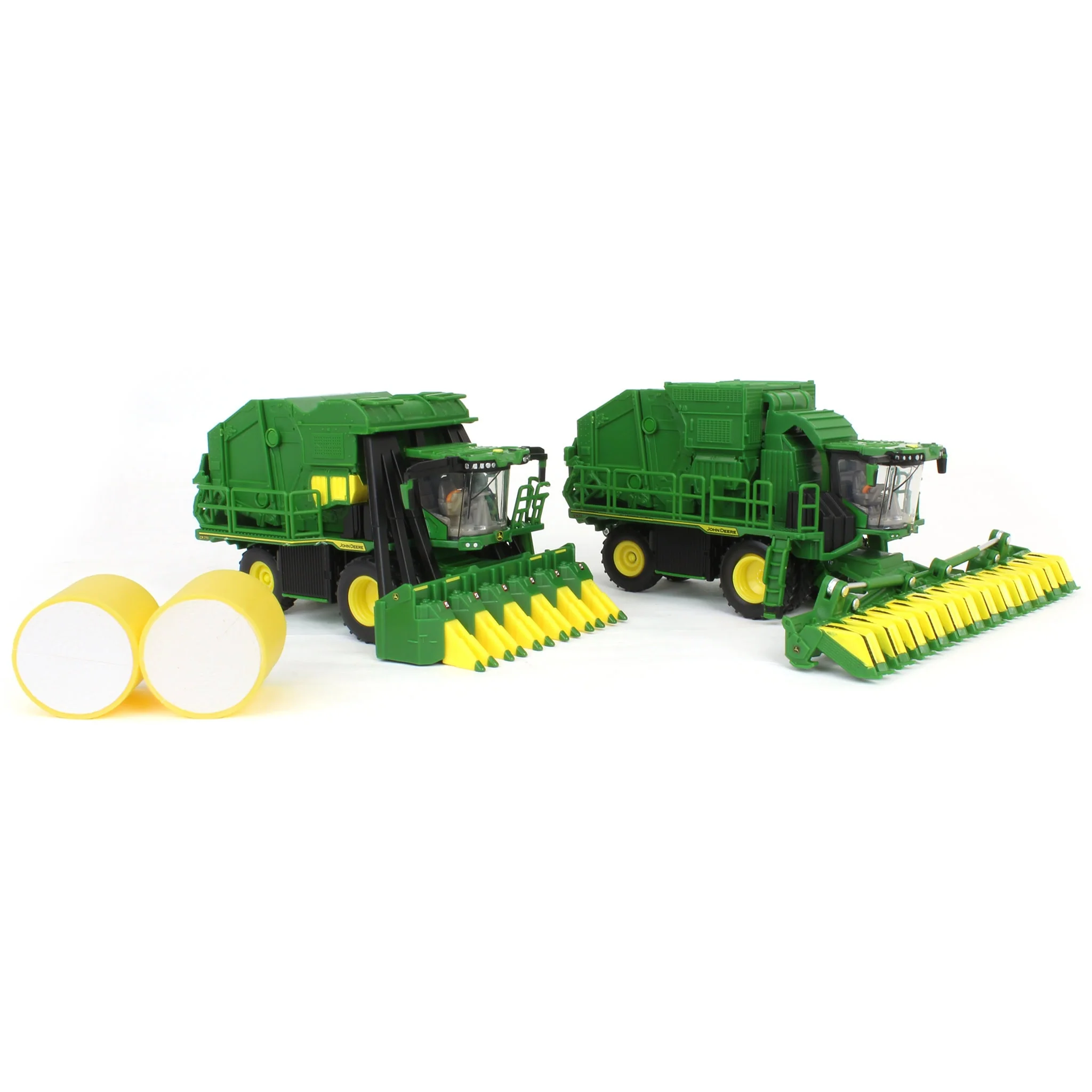 (B&D) 1/64 John Deere CS770 Cotton Stripper & CP770 Cotton Picker, 75th Anniversary Set, ERTL Prestige Collection - Damaged Box - Image 2