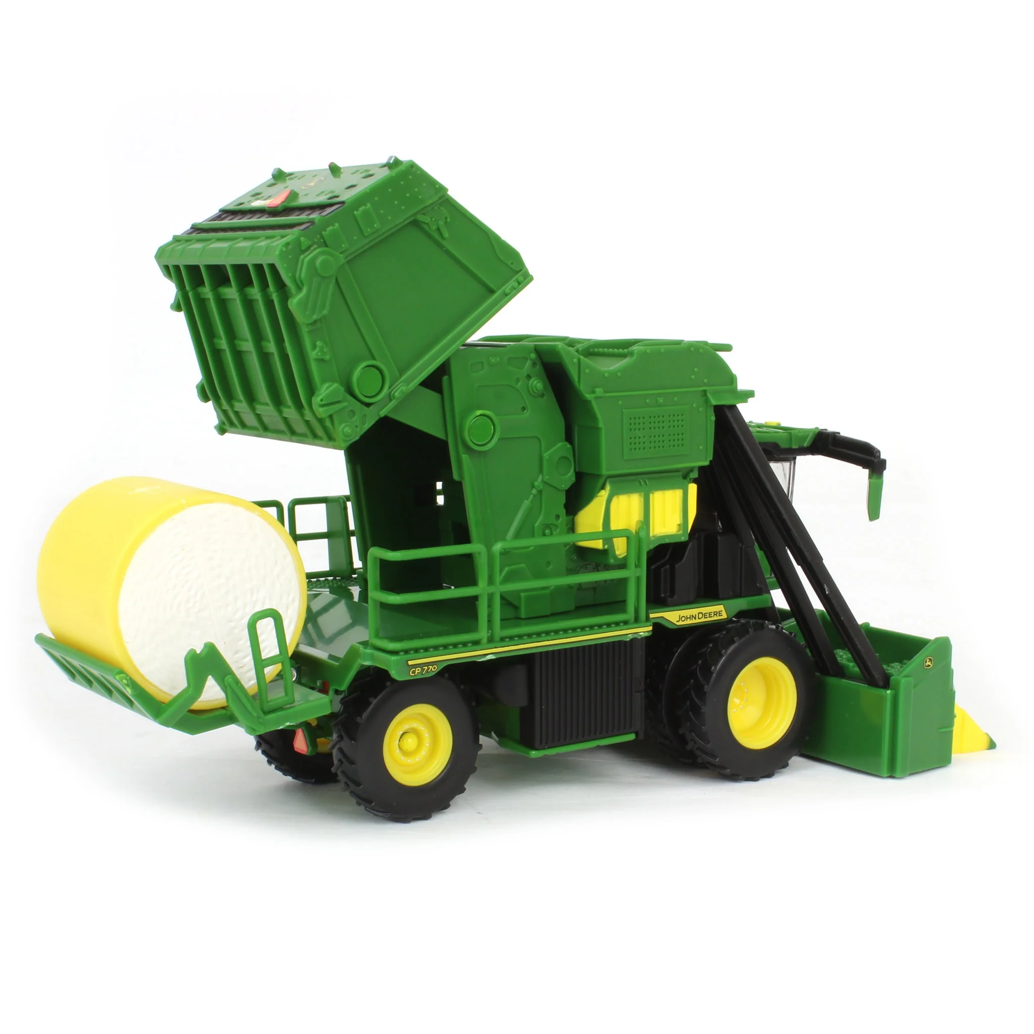 (B&D) 1/64 John Deere CS770 Cotton Stripper & CP770 Cotton Picker, 75th Anniversary Set, ERTL Prestige Collection - Damaged Box - Image 3