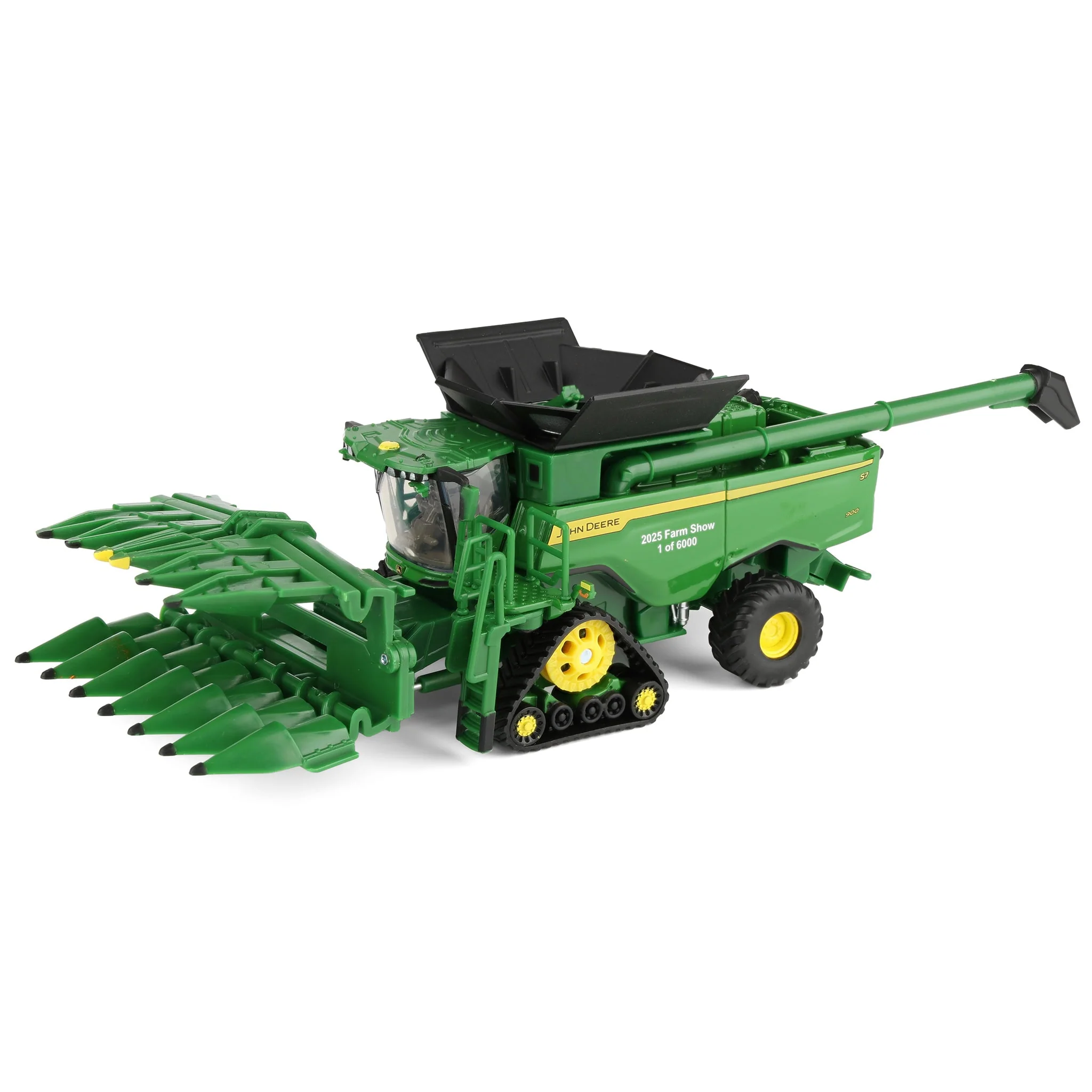 (B&D) 1/64 John Deere S7 900 Combine with Corn & Grain Heads by ERTL, 2025 Farm Show One Time Production - Damaged Box - Image 12