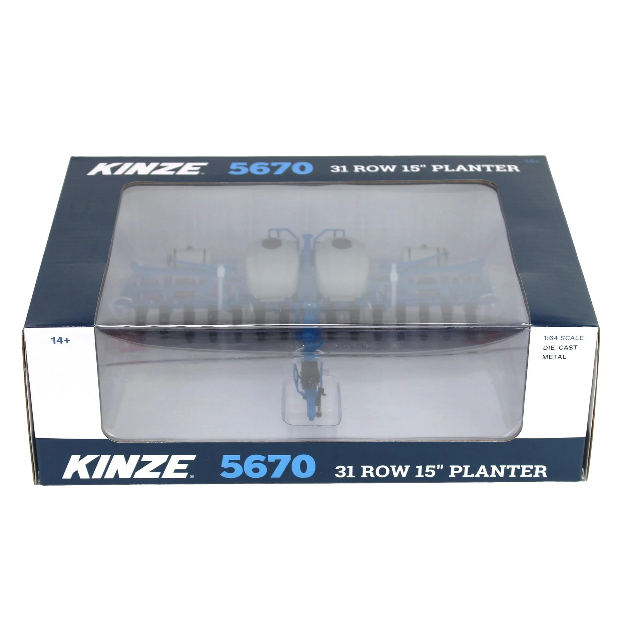 (B&D) 1/64 Kinze 5670 31 Row Planter with 15in Row Spacing by SpecCast - Damaged Item - Image 7