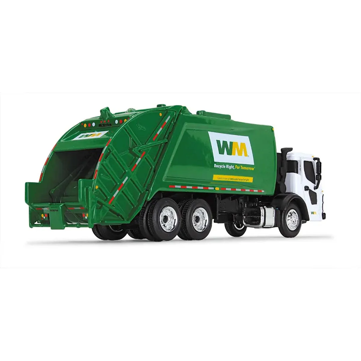 (B&D) 1/87 Mack LR Rear Load Garbage Truck, Waste Management - Damaged Box - Image 2