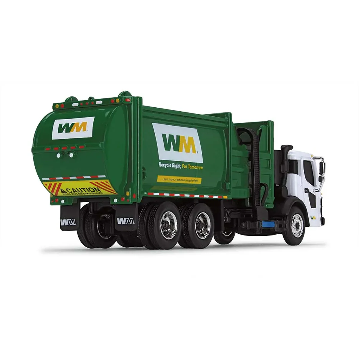 (B&D) 1/87 Mack LR Waste Management Refuse Truck with McNeilus ZR Side Loader - Damaged Item - Image 3