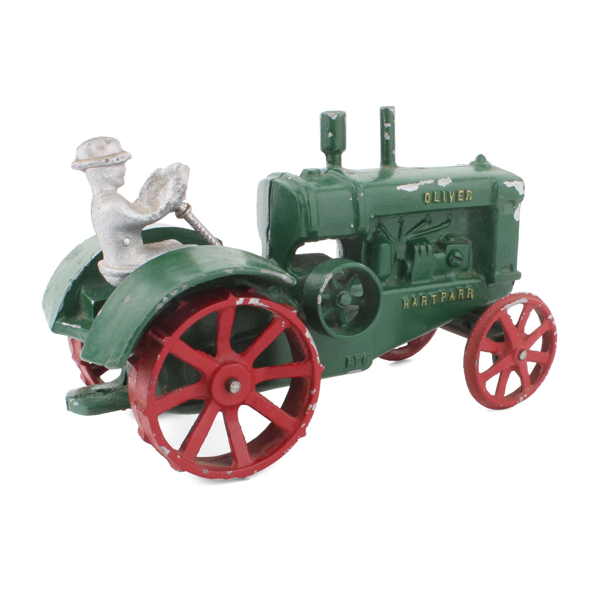(B&D) 1/16 Oliver Hart Parr Tractor with Driver by Robert E Gray - Loose, Damaged Item - Image 2