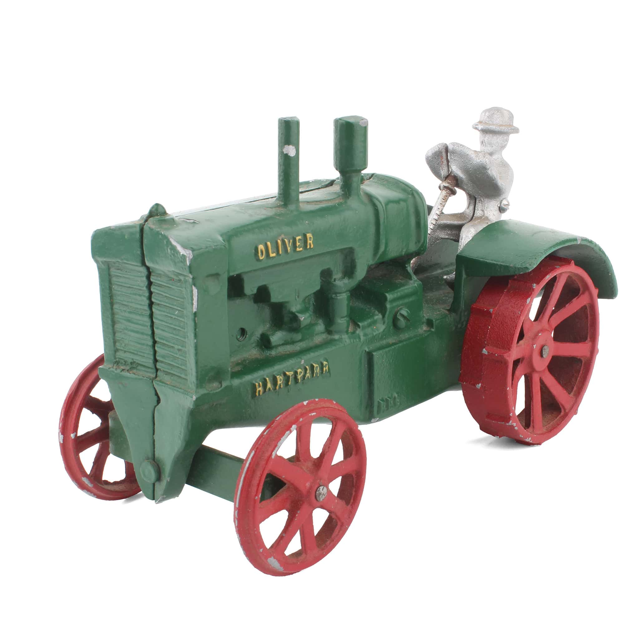 (B&D) 1/16 Oliver Hart Parr Tractor with Driver by Robert E Gray - Loose, Damaged Item - Image 4