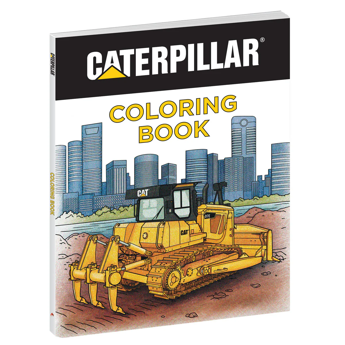 (B&D) Caterpillar 80 Page Coloring Book - Damaged Item