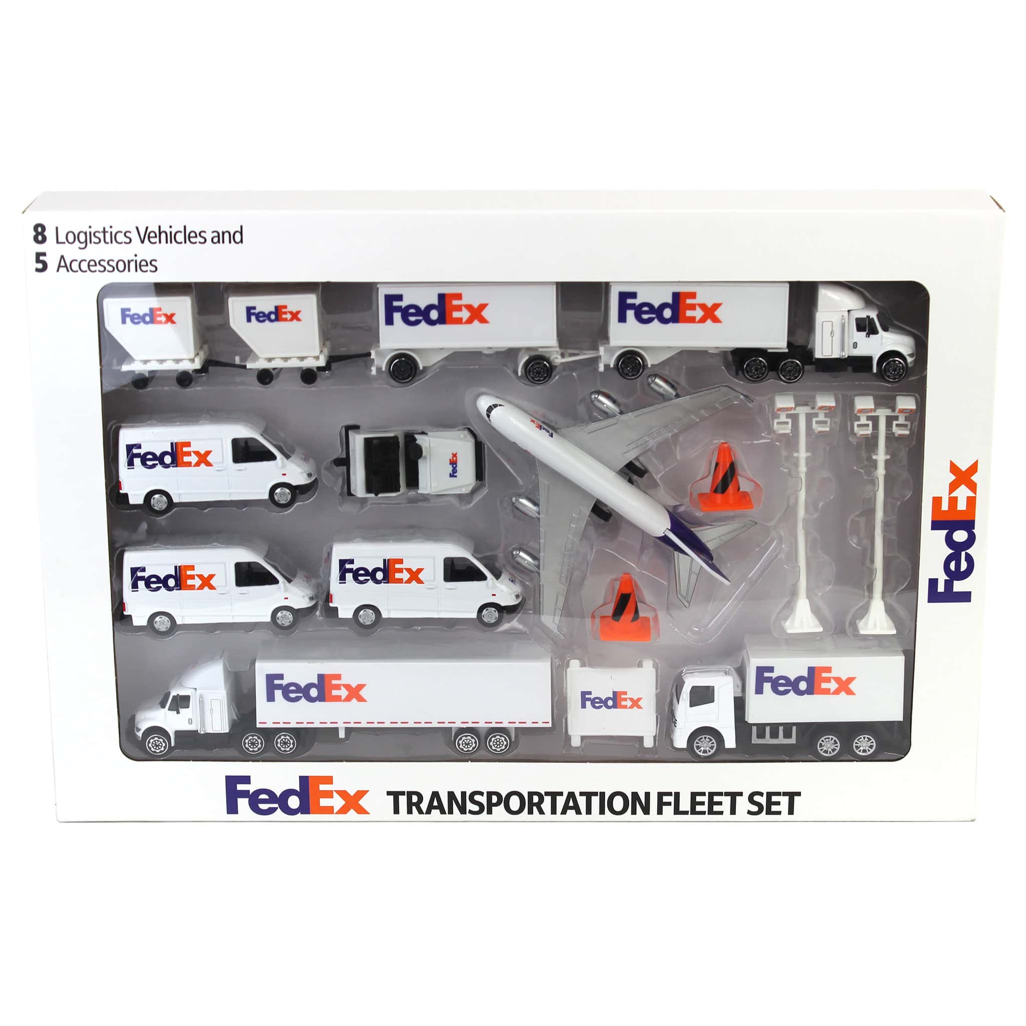 (B&D) FedEx Transportation Collector's Set - Damaged Box - Image 2