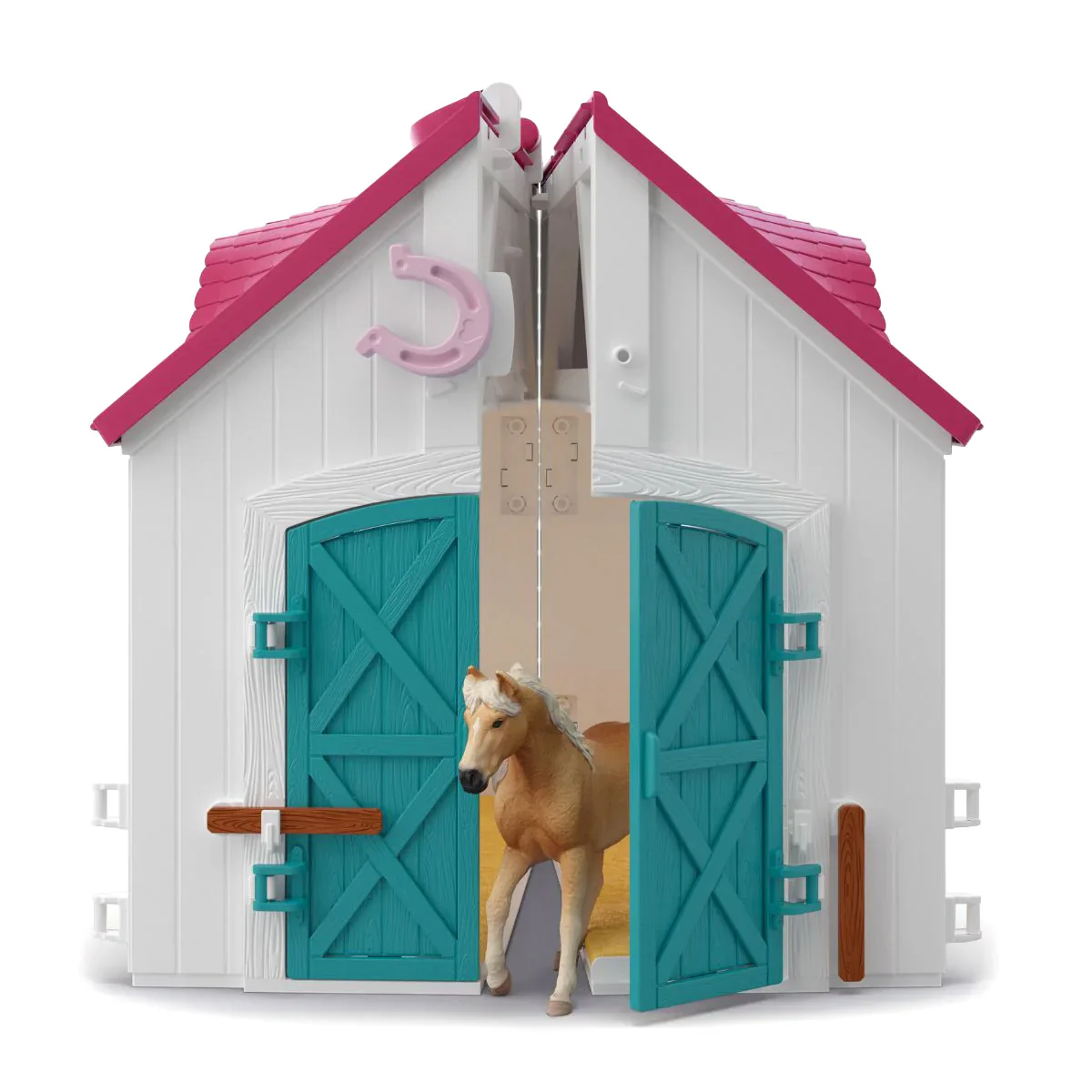 "Little Horseshoe" Open Stable by Schleich - Image 4