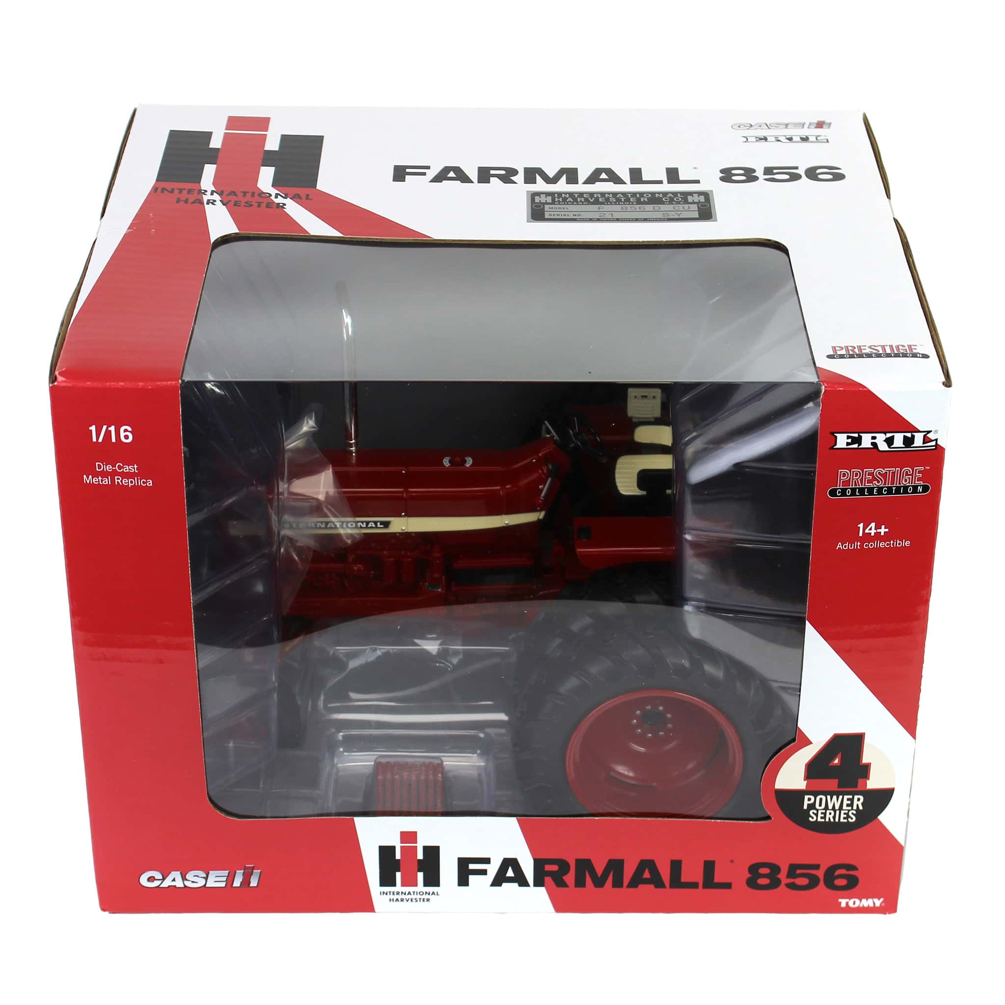 (B&D) 1/16 IH Farmall 856 Tractor, 4th in Outback Toys Exclusive Power Series - Damaged Box - Image 8