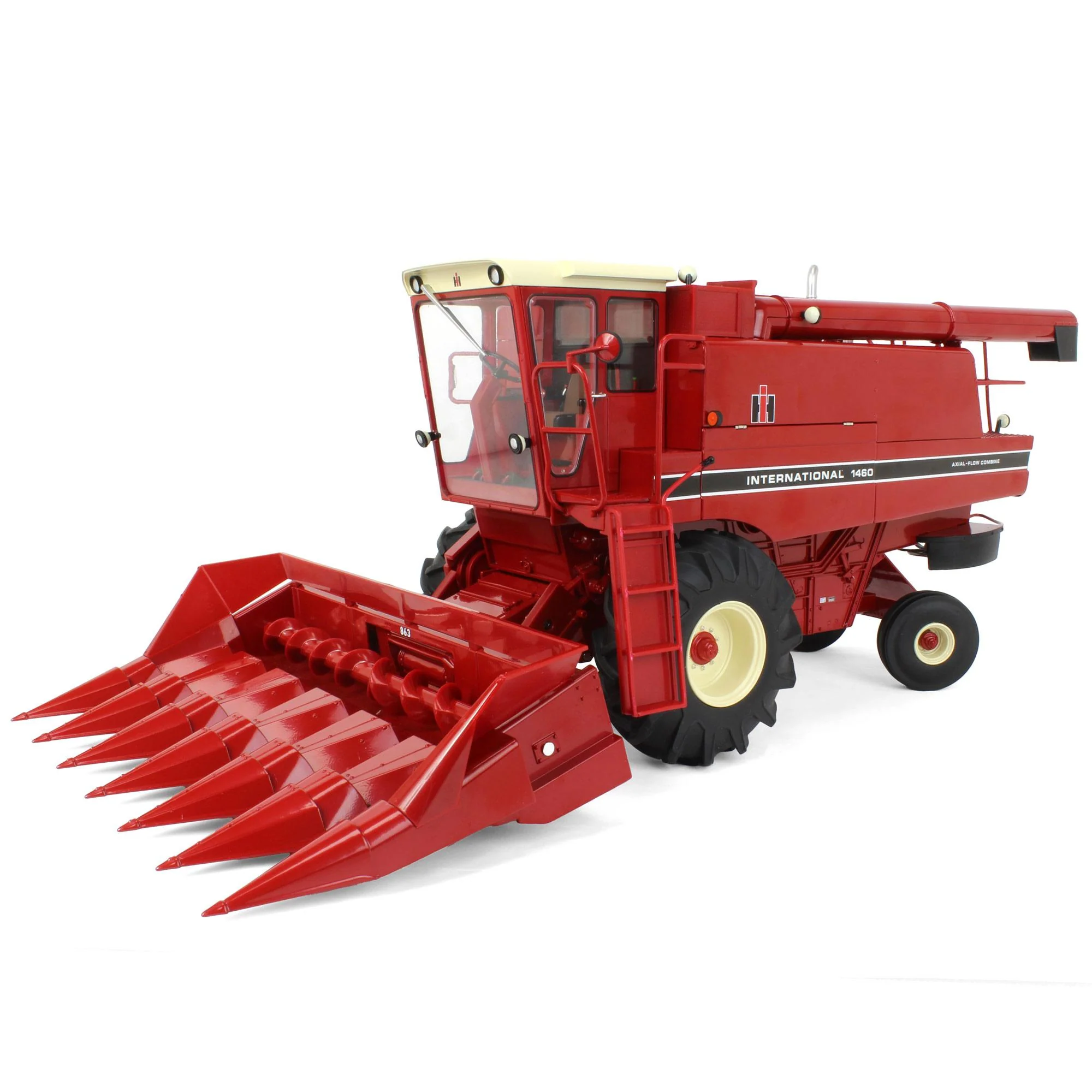 (B&D) 1/16 International Harvester 1460 Combine, ERTL Case IH Prestige Select #1 - Damaged Item