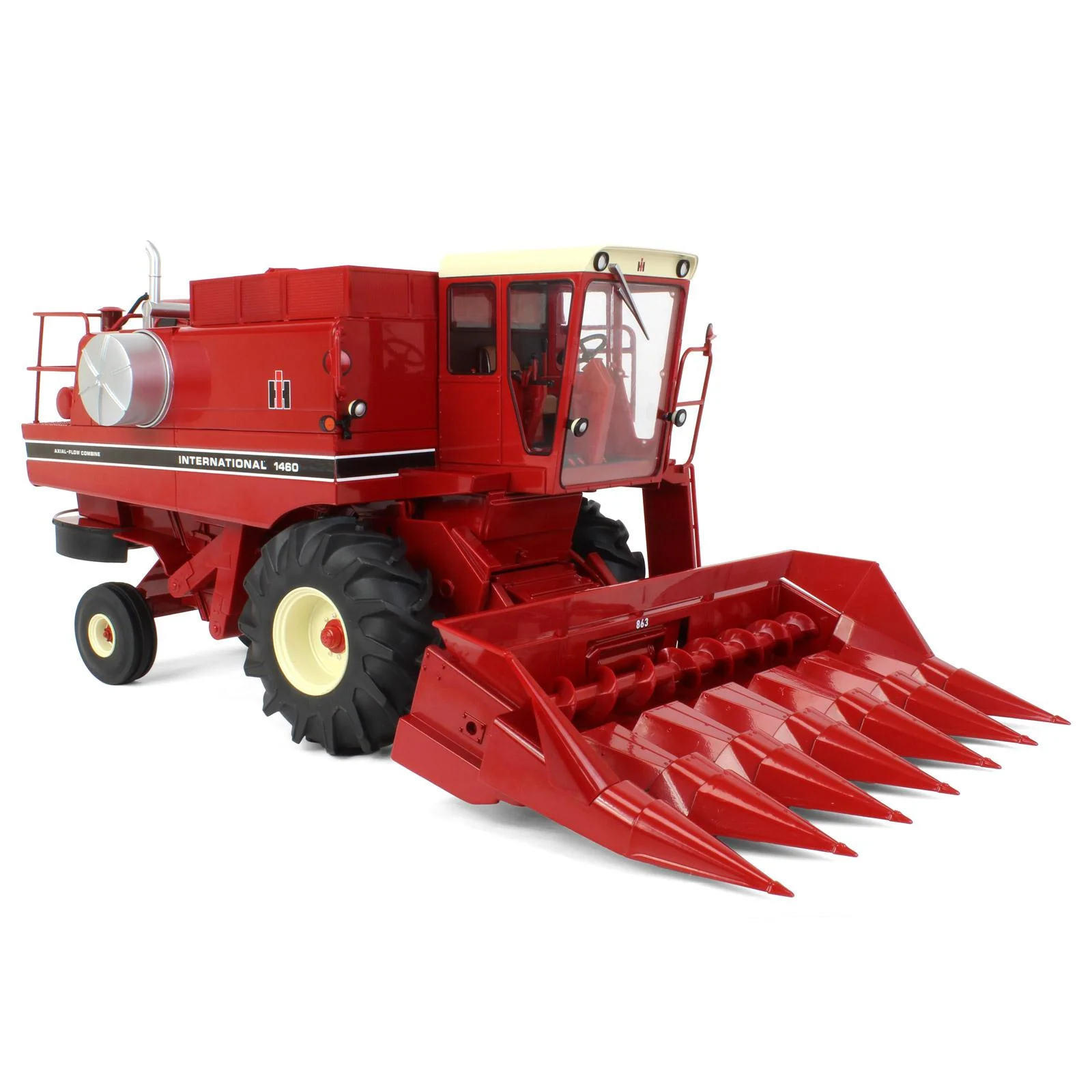 (B&D) 1/16 International Harvester 1460 Combine, ERTL Case IH Prestige Select #1 - Damaged Item - Image 2