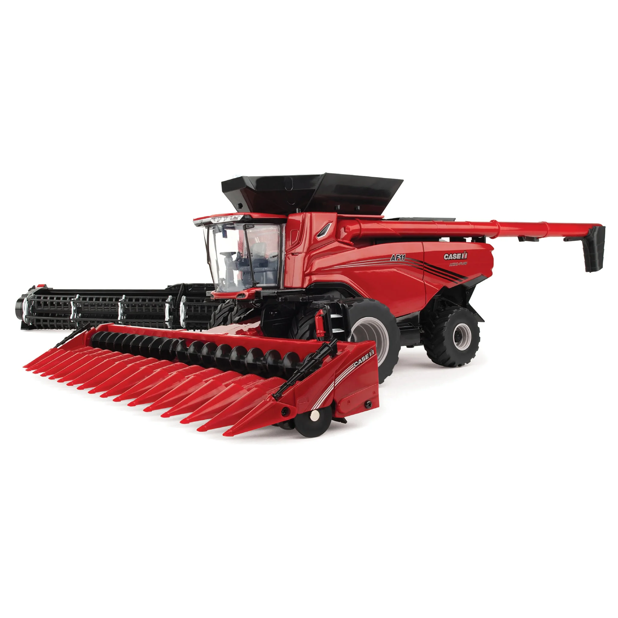 (B&D) 1/32 Case IH Axial-Flow AF11 Combine with Draper Head & Corn Head by ERTL - Damaged Box