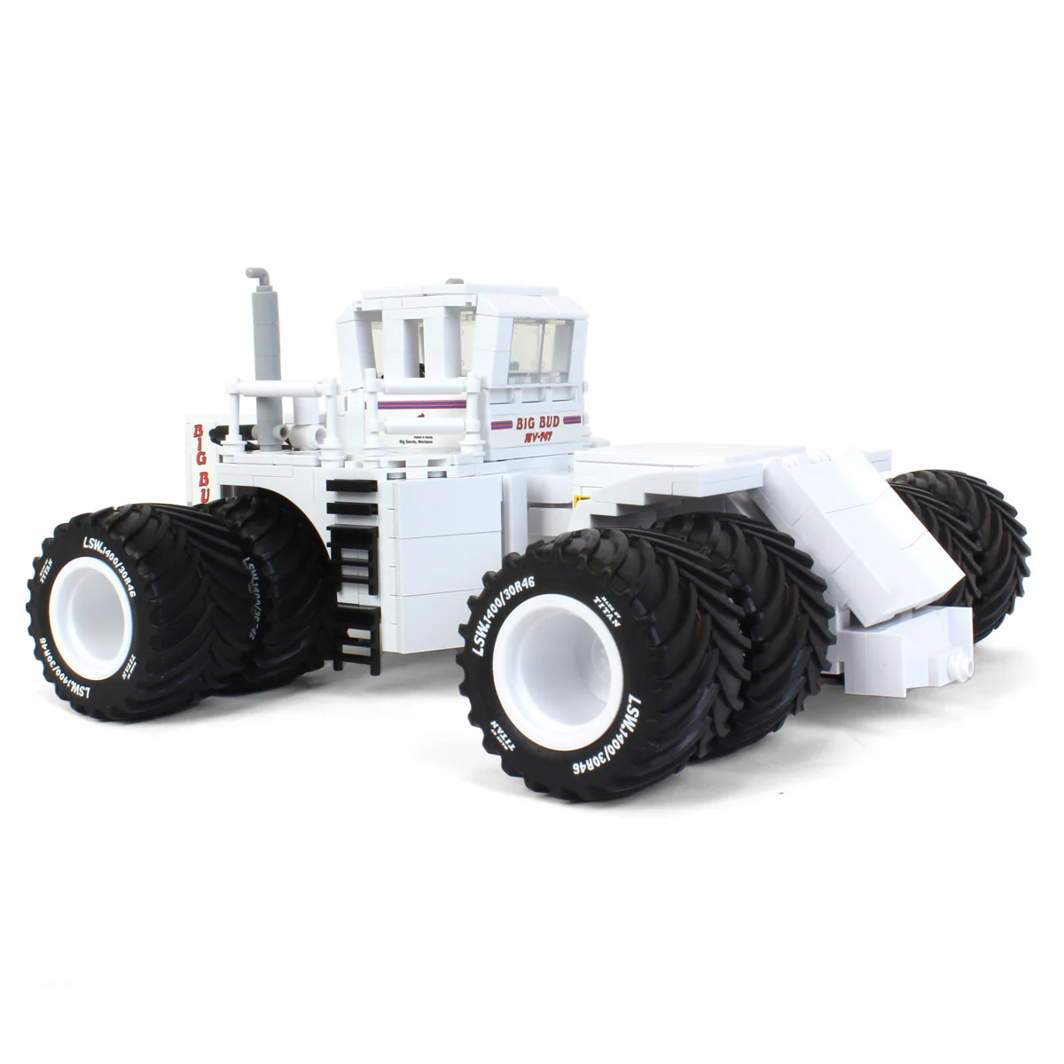Big Bud 16V-747 Tractor 512 Piece Building Blocks Set by First Gear - Image 4