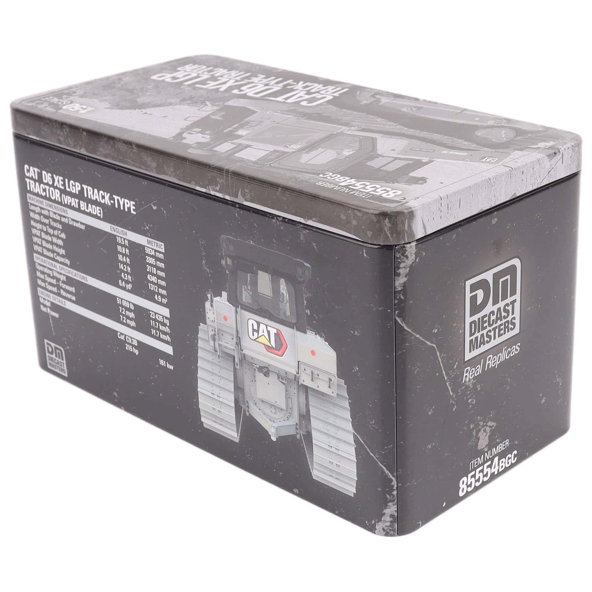 Black Centennial Deco ~ 1/50 CAT D6 LGP VPAT Tracked Tractor Dozer by Diecast Masters - Image 10
