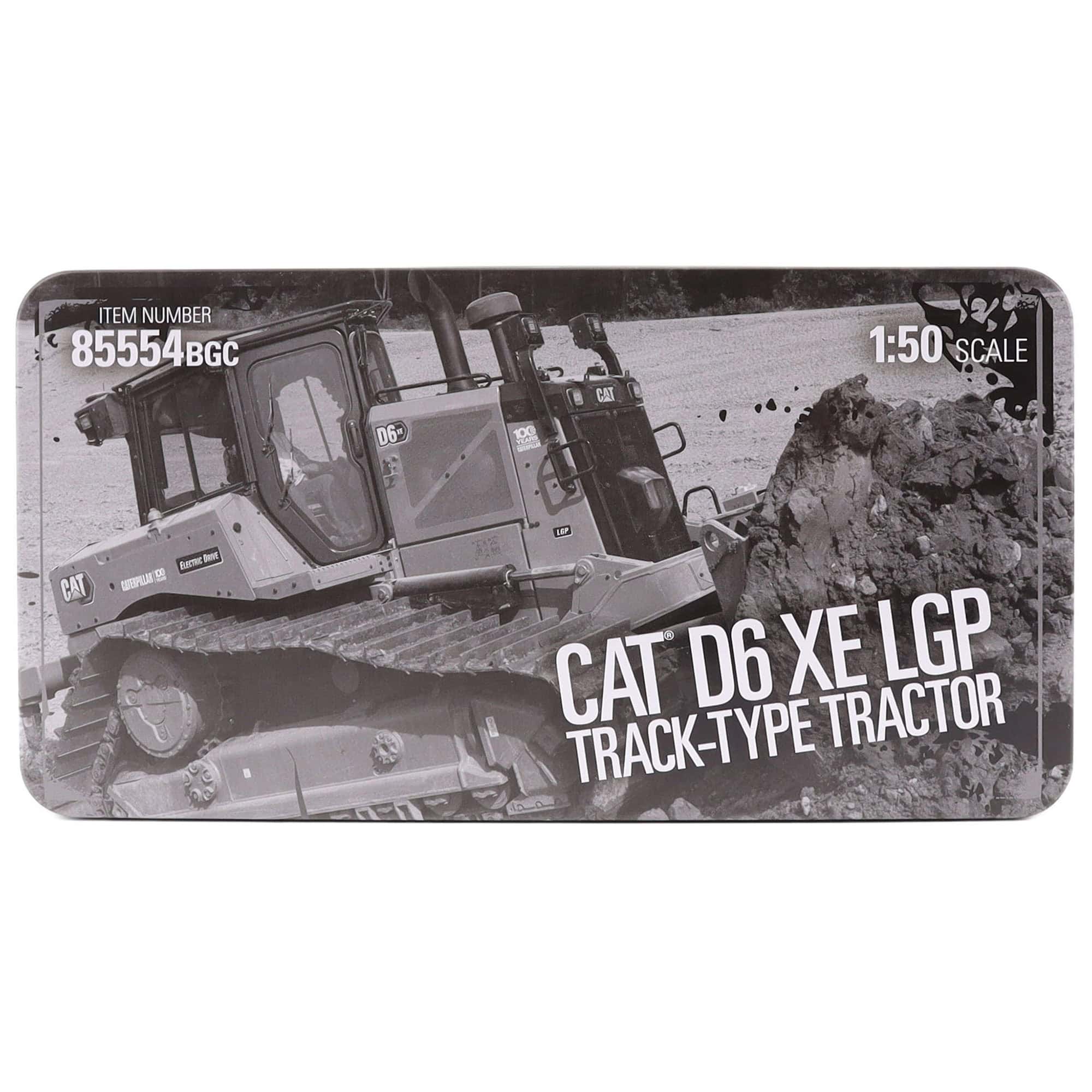 Black Centennial Deco ~ 1/50 CAT D6 LGP VPAT Tracked Tractor Dozer by Diecast Masters - Image 11