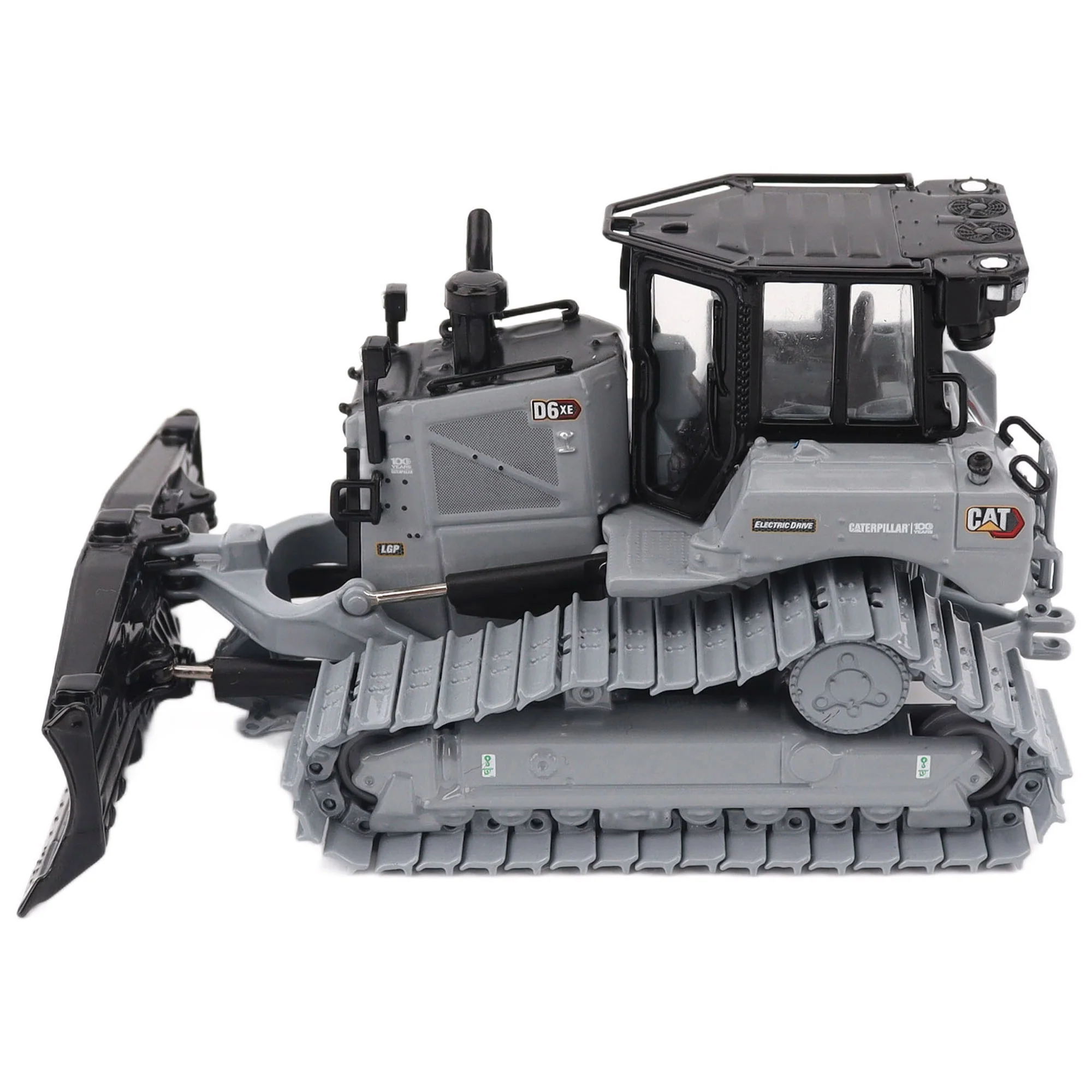 Black Centennial Deco ~ 1/50 CAT D6 LGP VPAT Tracked Tractor Dozer by Diecast Masters - Image 2