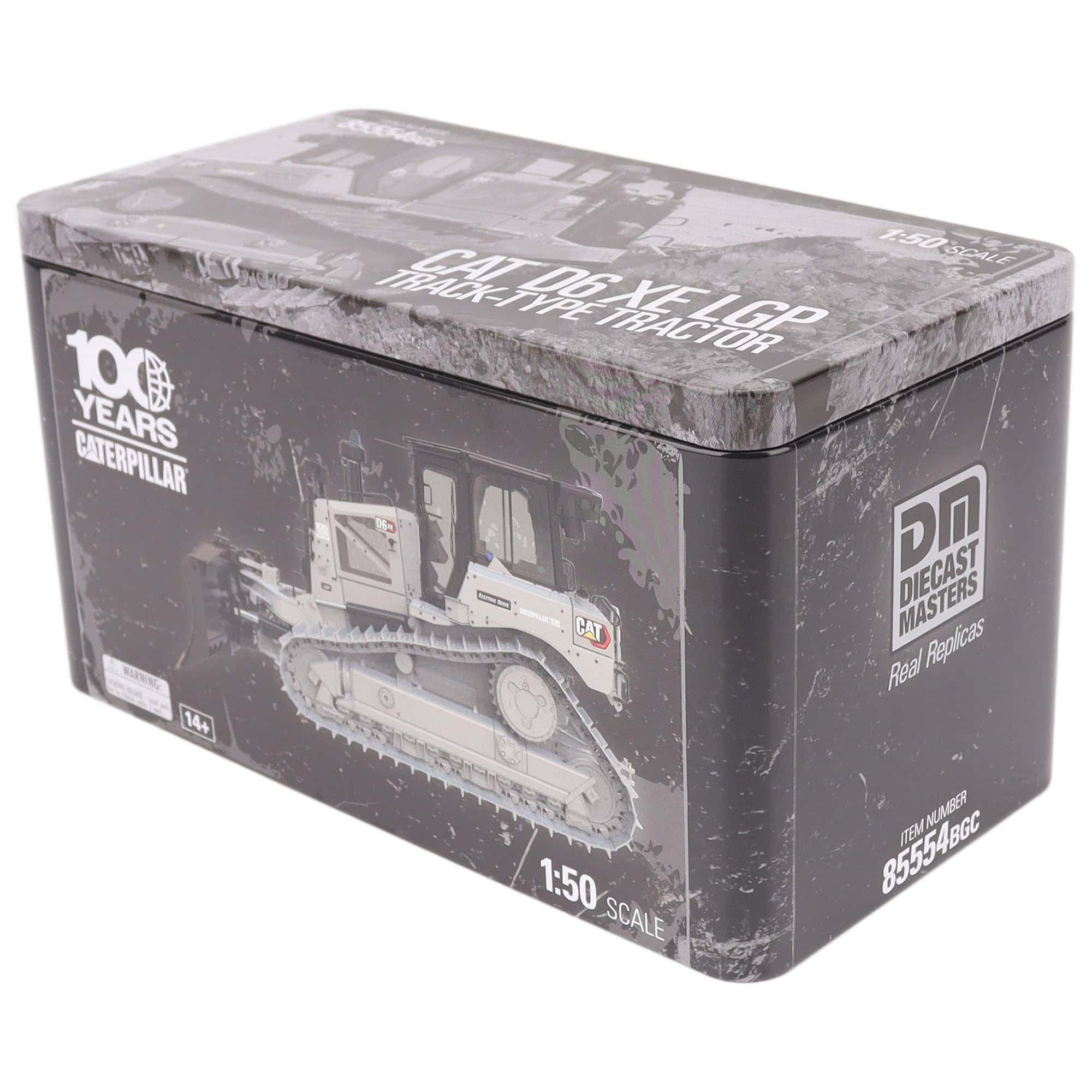 Black Centennial Deco ~ 1/50 CAT D6 LGP VPAT Tracked Tractor Dozer by Diecast Masters - Image 9
