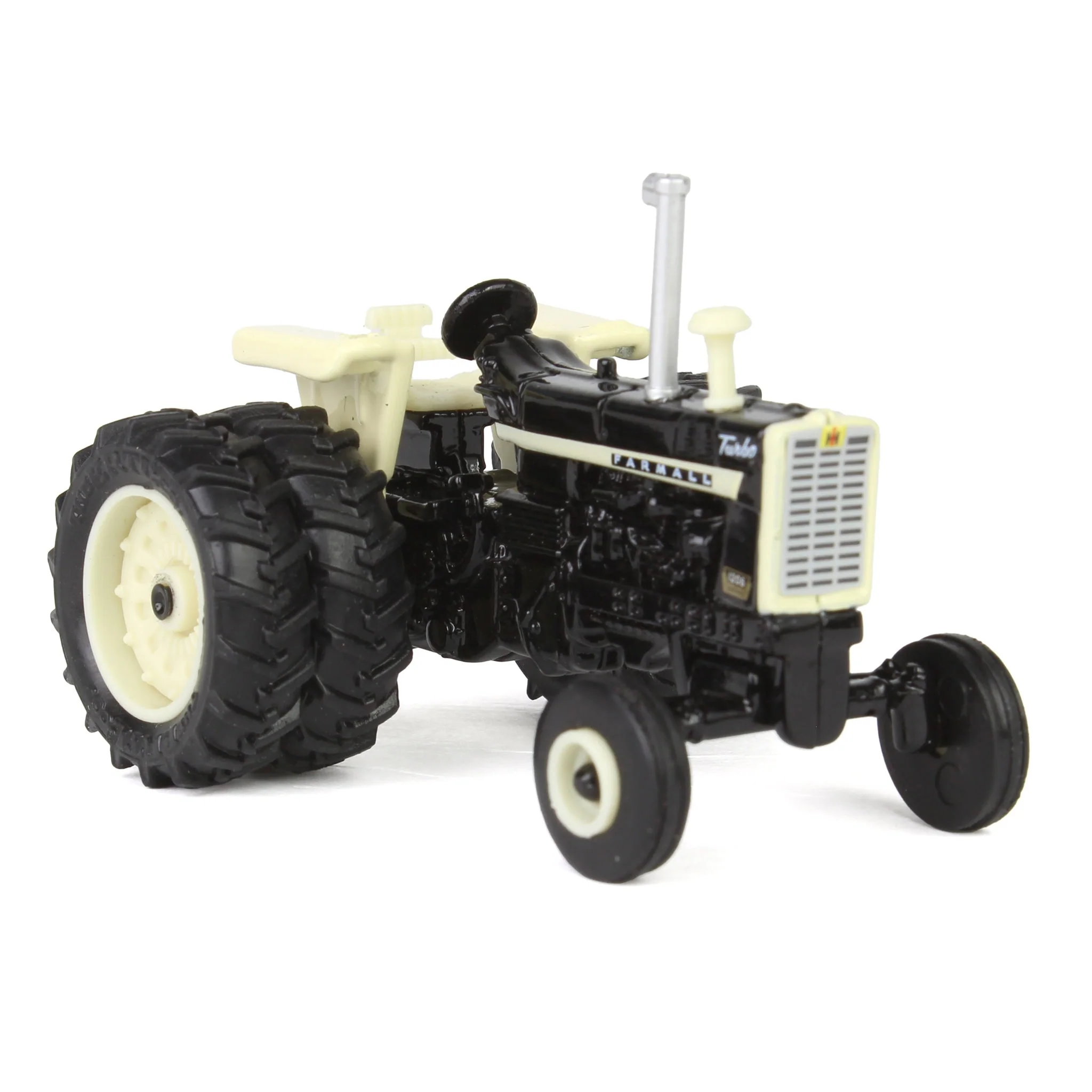 Black Chase Unit ~ 1/64 IH Farmall 1206 Turbo Tractor with Rear Duals, ERTL Prestige Collection - Image 2