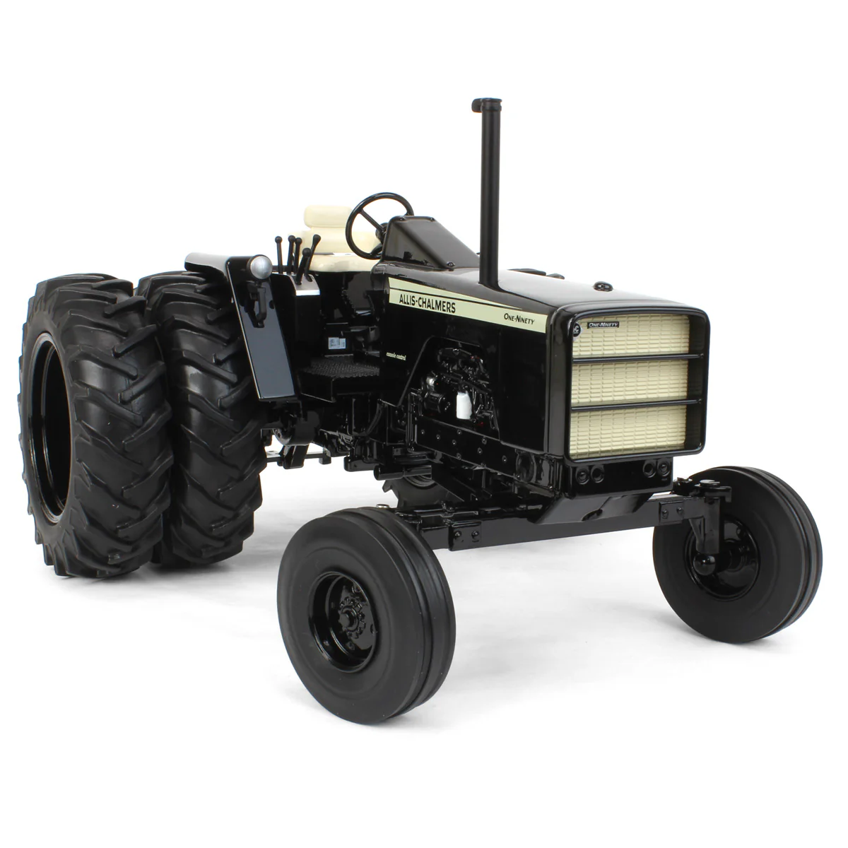 Black Chase Unit ~ 1/16 Allis Chalmers One-Ninety Tractor with Rear Duals by ERTL, 2023 National Farm Toy Museum - Image 2