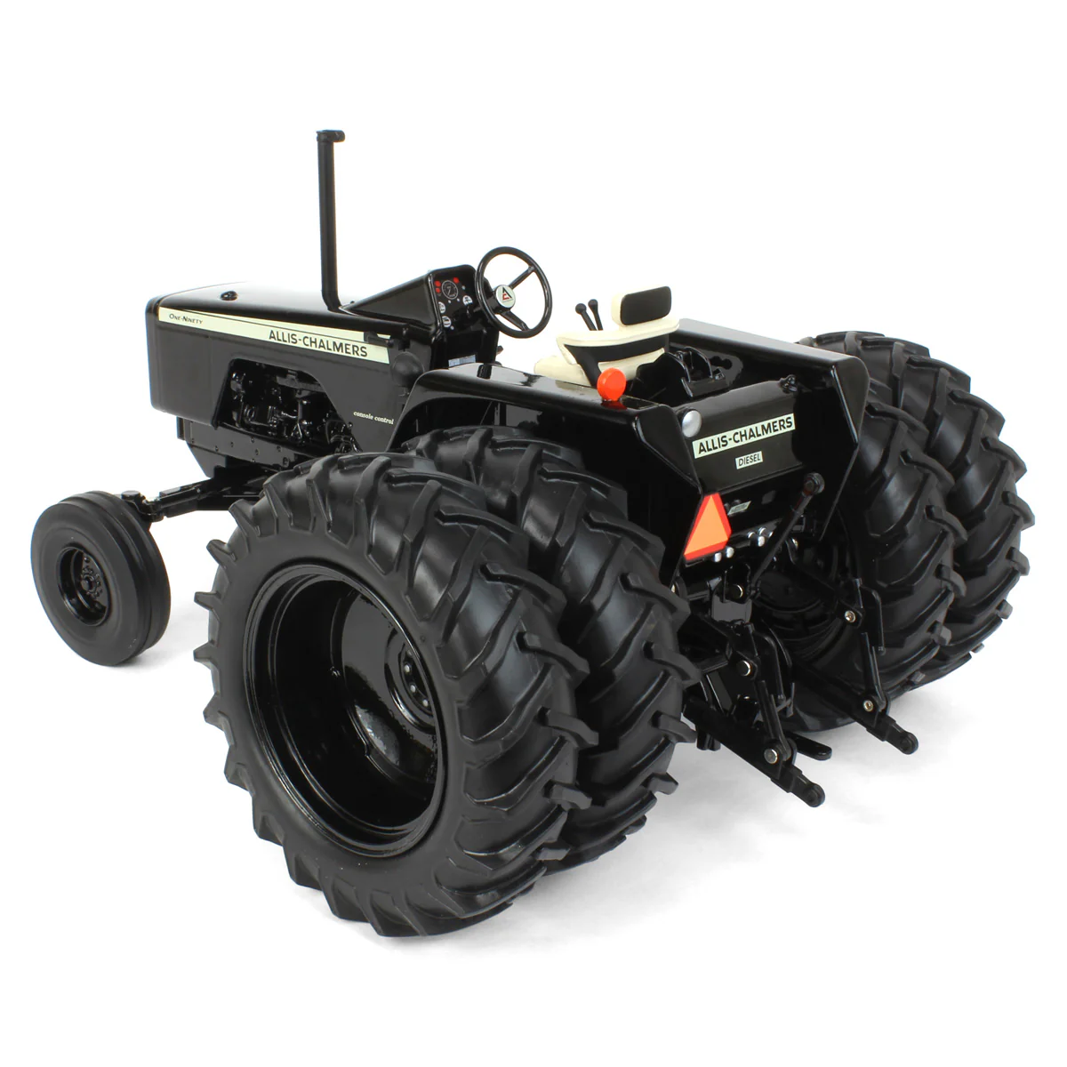 Black Chase Unit ~ 1/16 Allis Chalmers One-Ninety Tractor with Rear Duals by ERTL, 2023 National Farm Toy Museum - Image 4