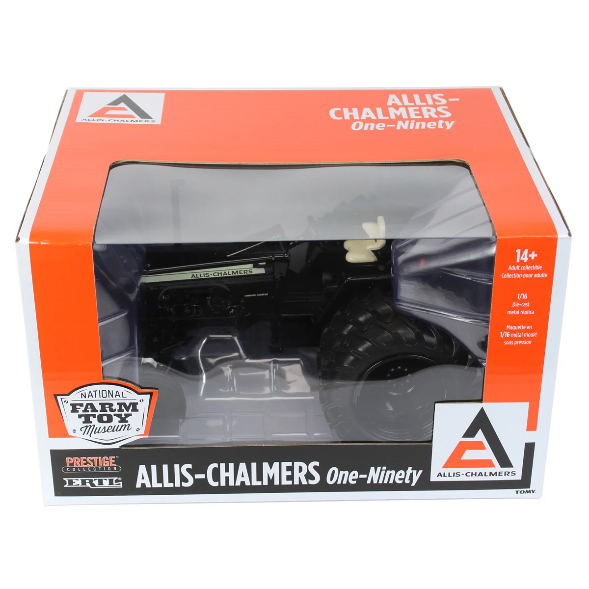 Black Chase Unit ~ 1/16 Allis Chalmers One-Ninety Tractor with Rear Duals by ERTL, 2023 National Farm Toy Museum - Image 7
