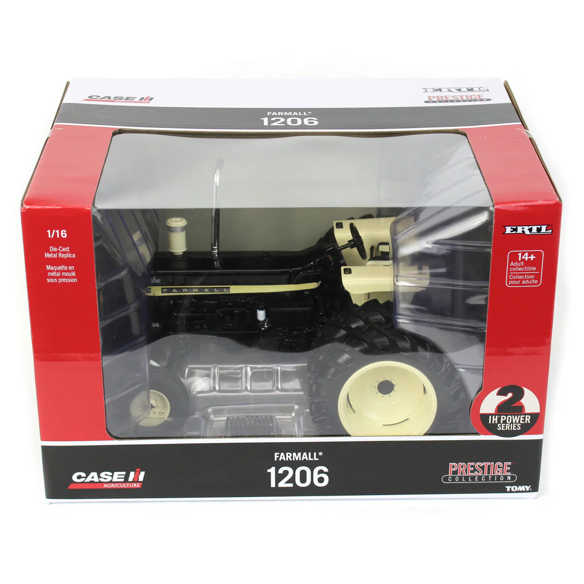 Black Chase Unit ~ 1/16 IH Farmall 1206 Tractor with Rear Duals, ERTL Prestige Collection, 2nd in OBT Exclusive Series - Image 6