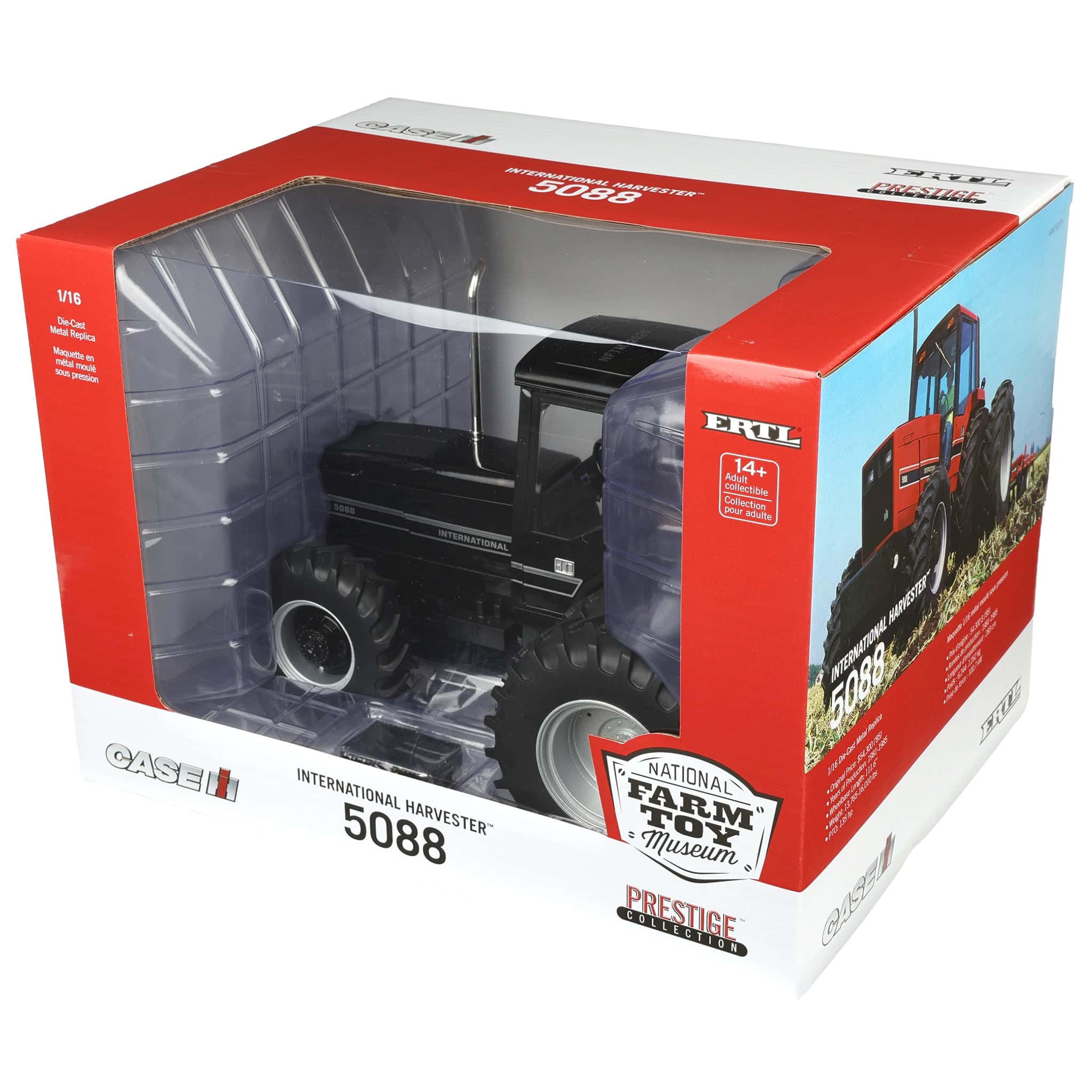 Black Chase Unit ~ 1/16 International Harvester 5088 Tractor, 2025 National Farm Toy Museum - Image 2